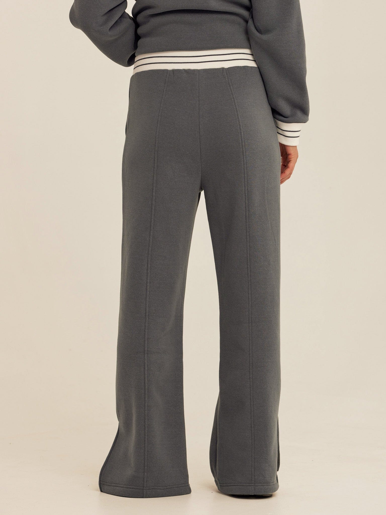 Bellona Triblend Fleece Collegiate Wide Leg Pants