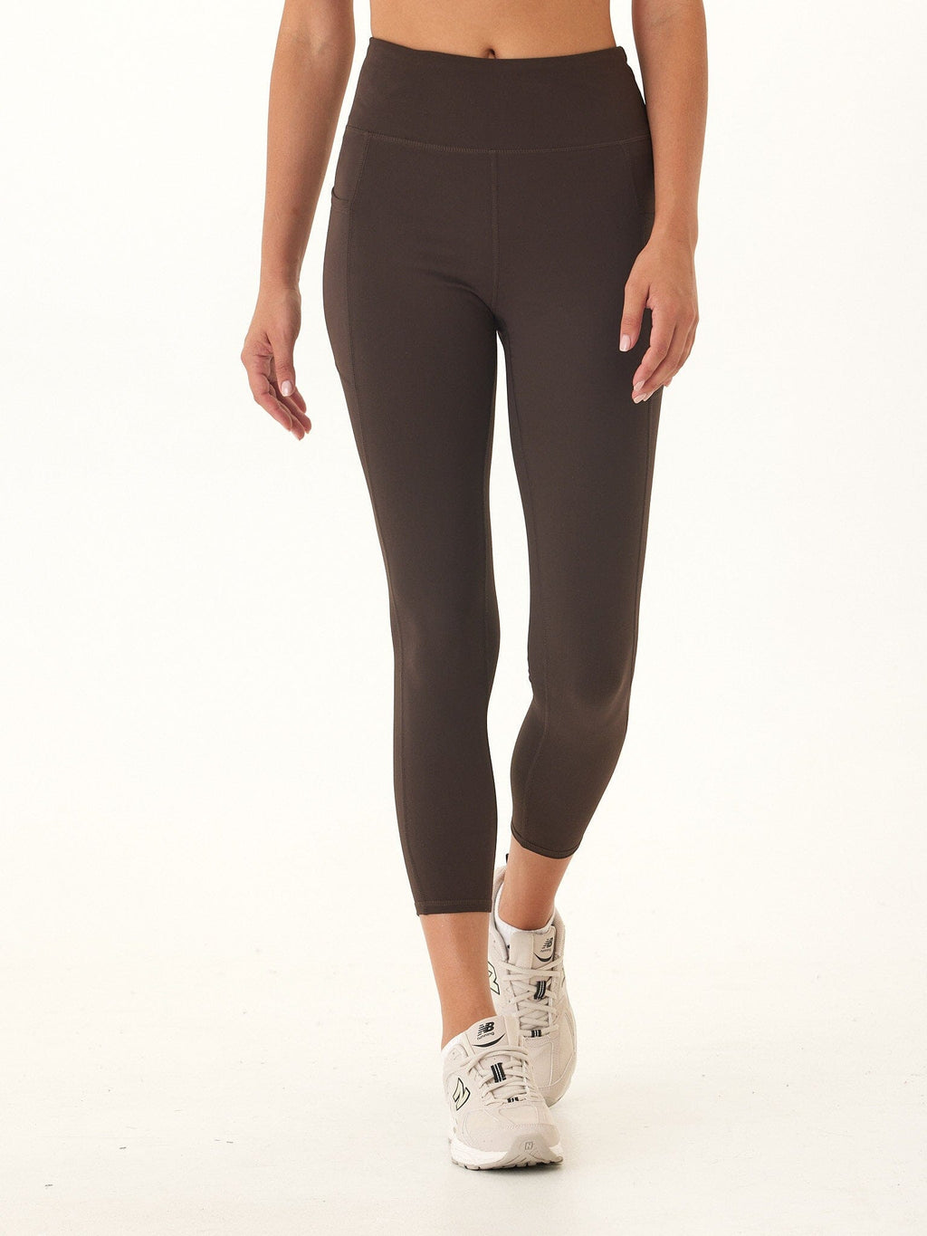 Comfort Fit High-Rise Ankle Length Pocket Leggings for Women