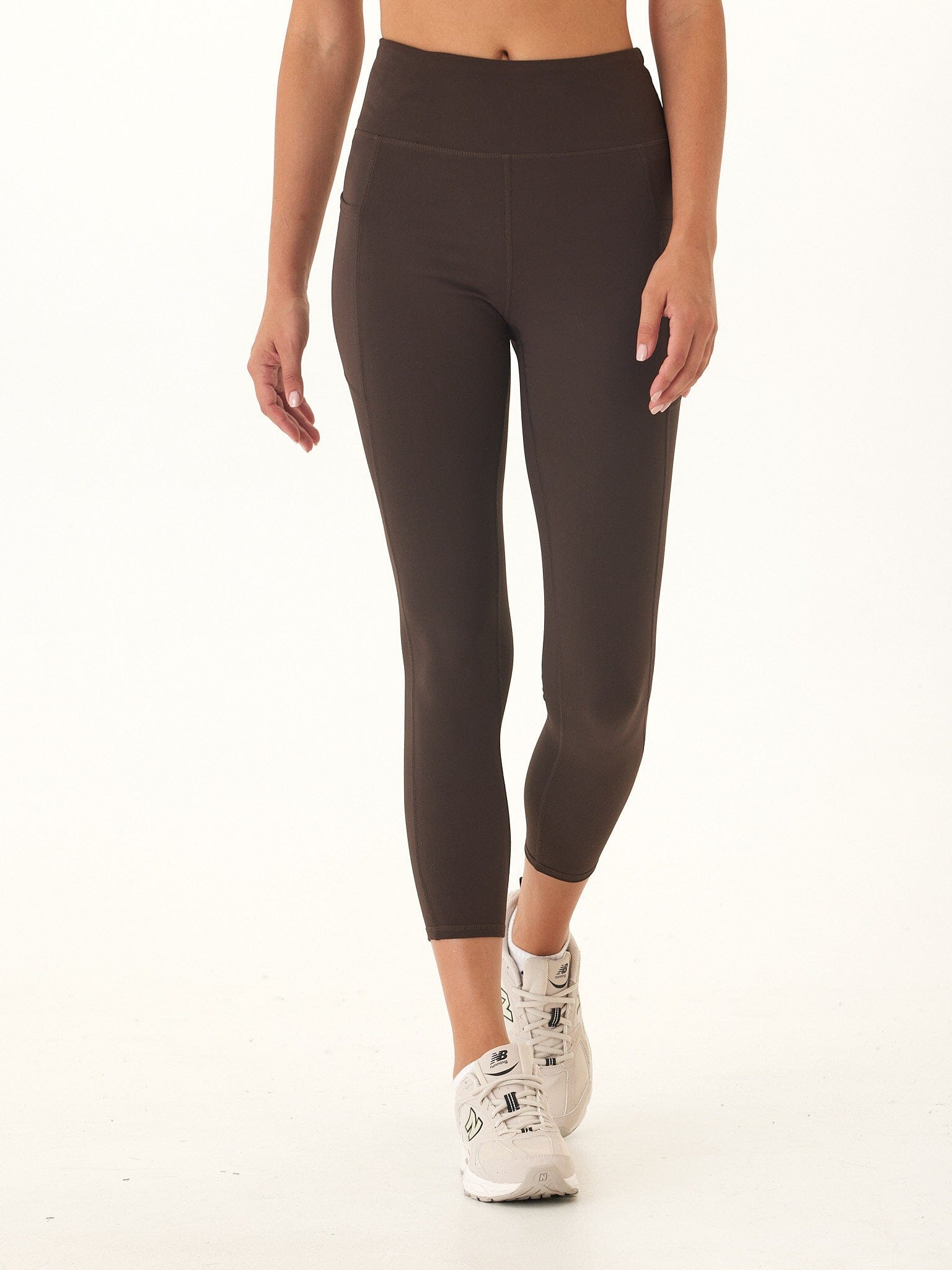 Comfort Fit High-Rise Ankle Length Pocket Leggings for Women