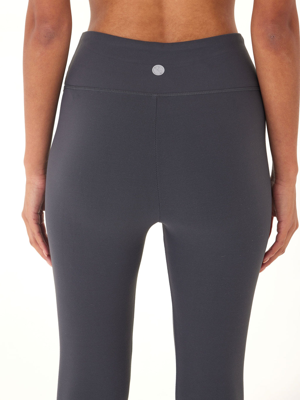 Comfort Fit High-Rise Ankle Leggings in Charcoal Grey