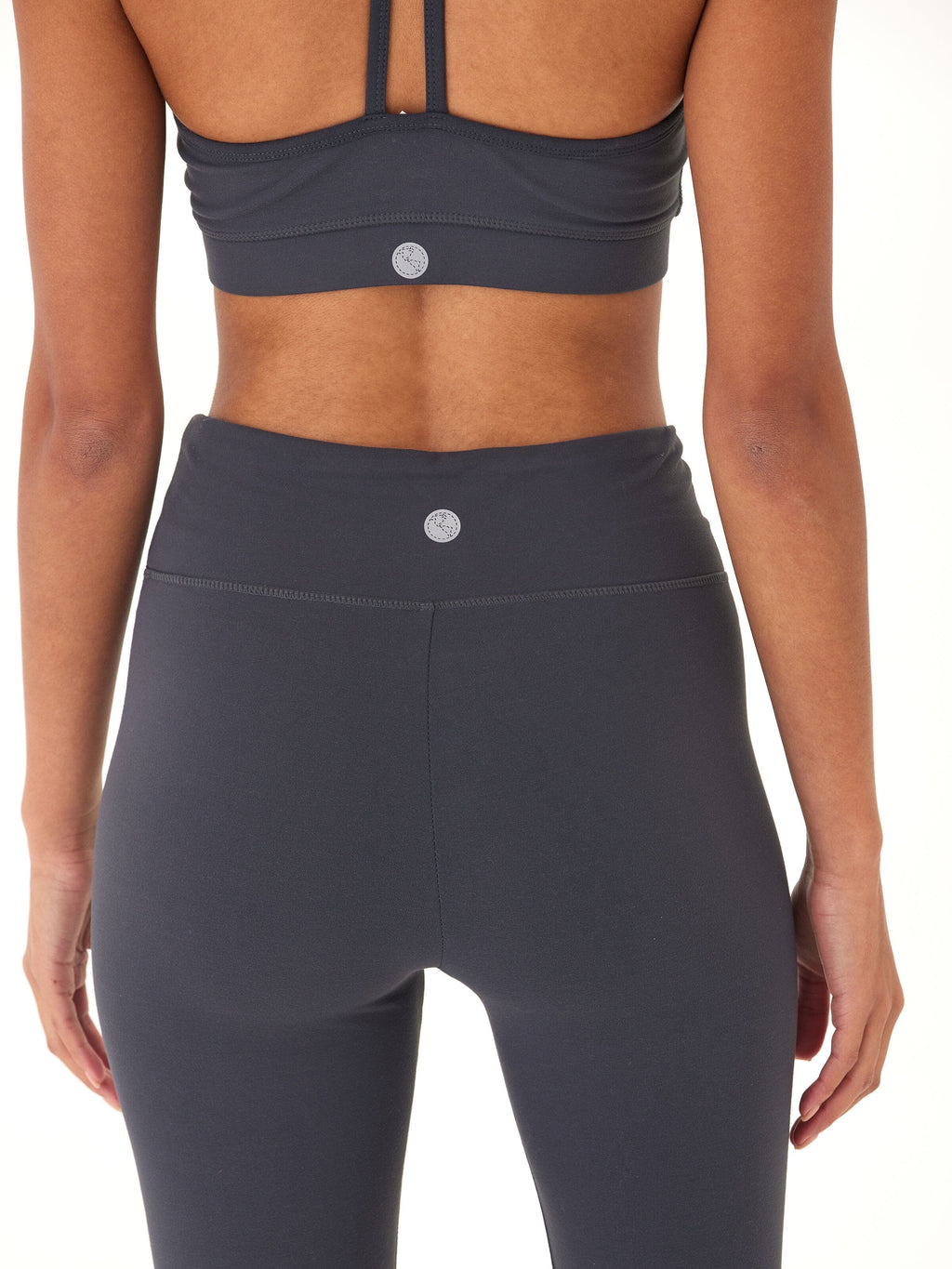 Comfort Fit High-Rise Full Length Leggings in Charcoal Grey