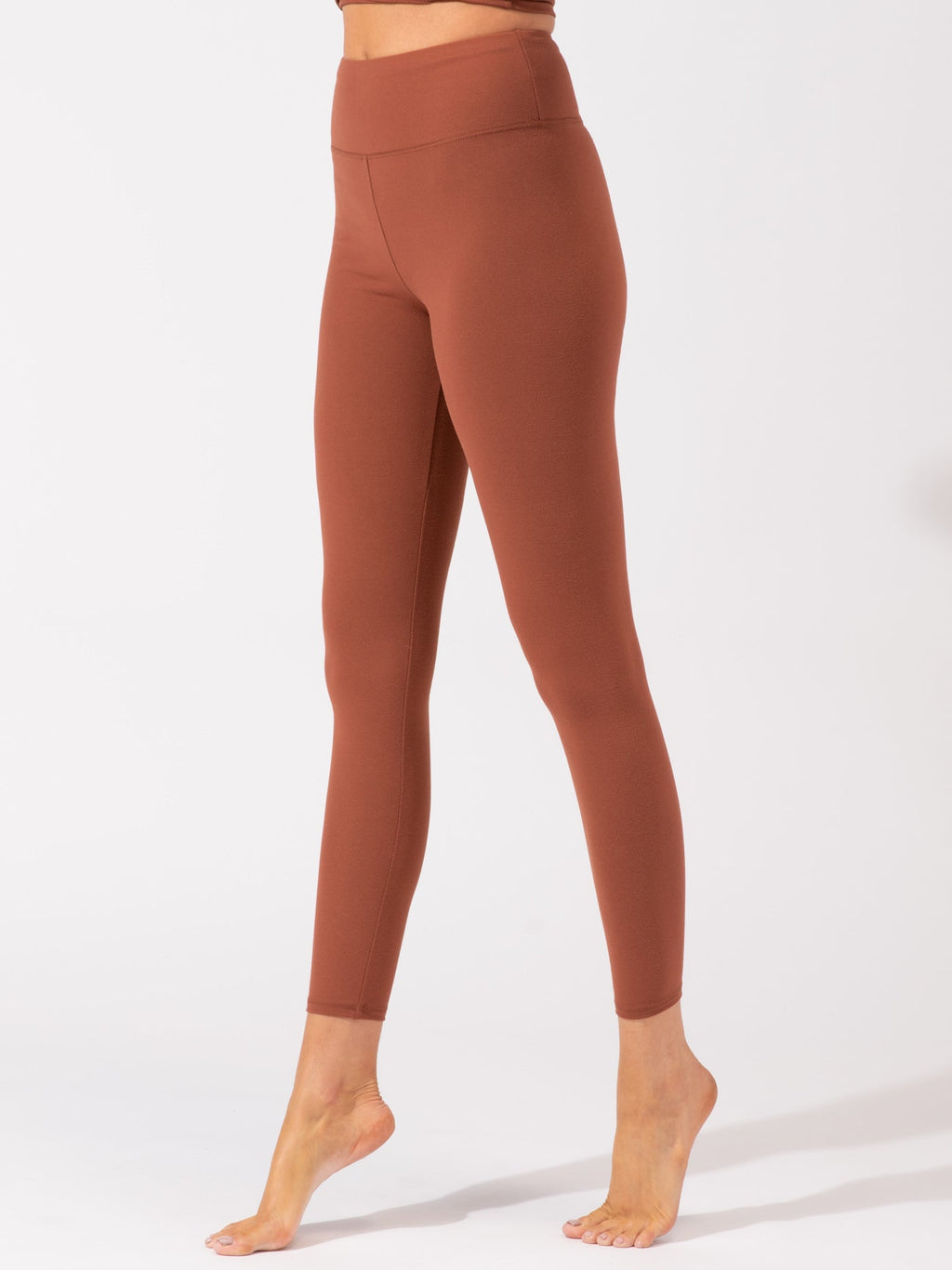 Women's Comfort Fit Full Length Legging - High Rise Athletic Tights