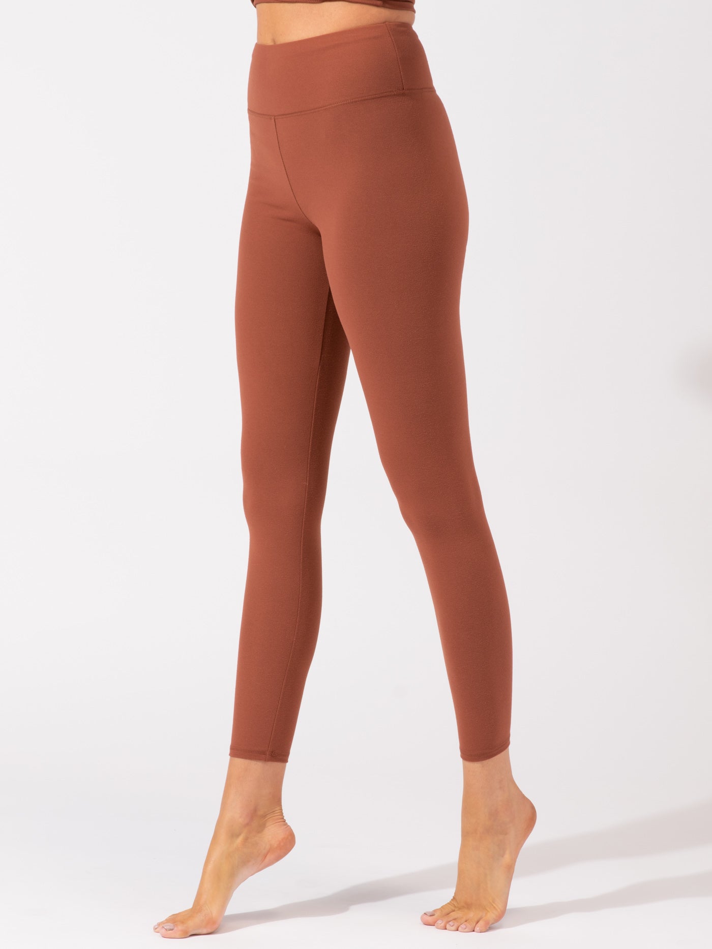 Women's Comfort Fit Full Length Legging - High Rise Athletic Tights