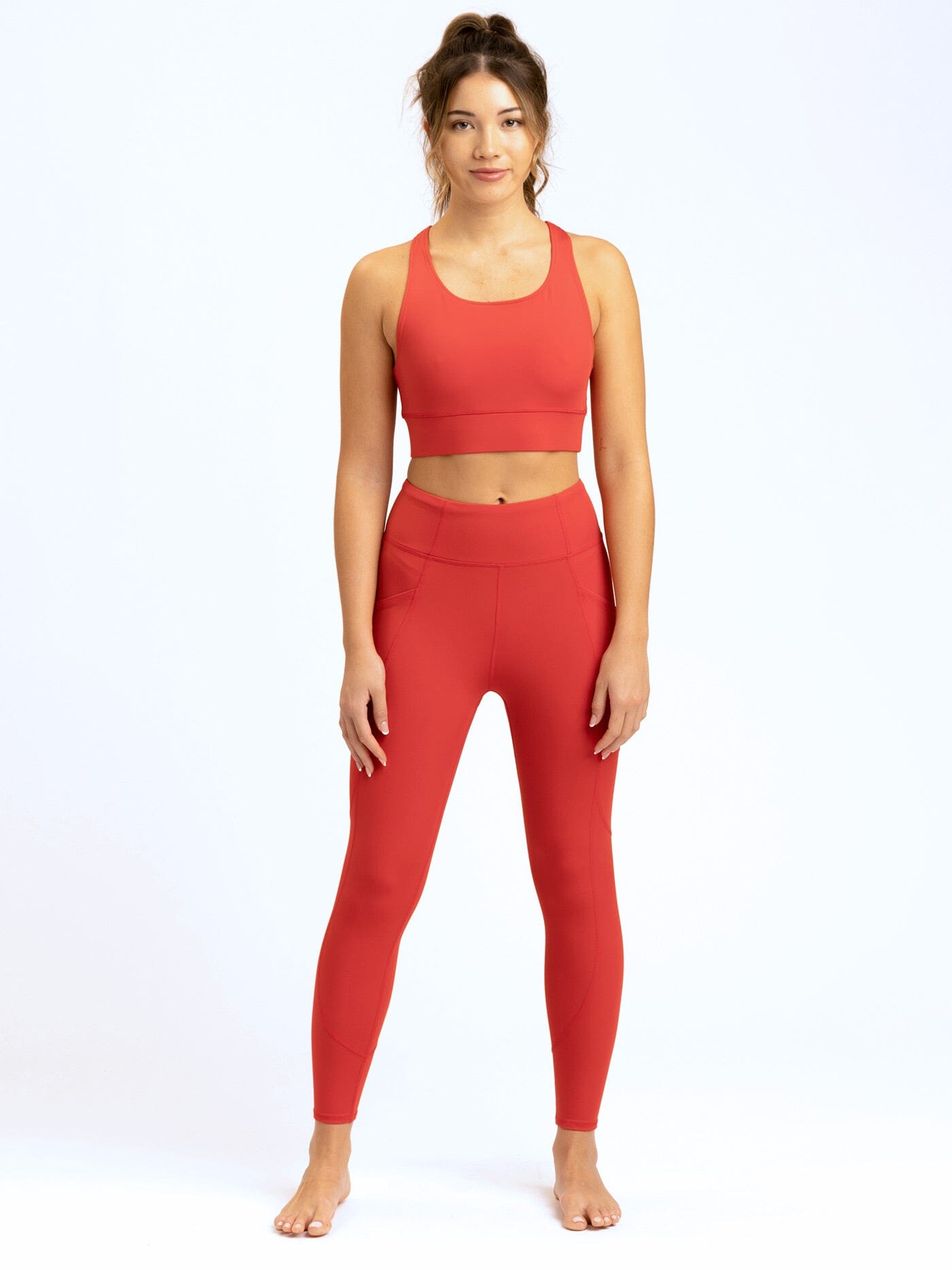 Rita High Rise 7/8 Sport Legging with Pockets 24-Inch Inseam