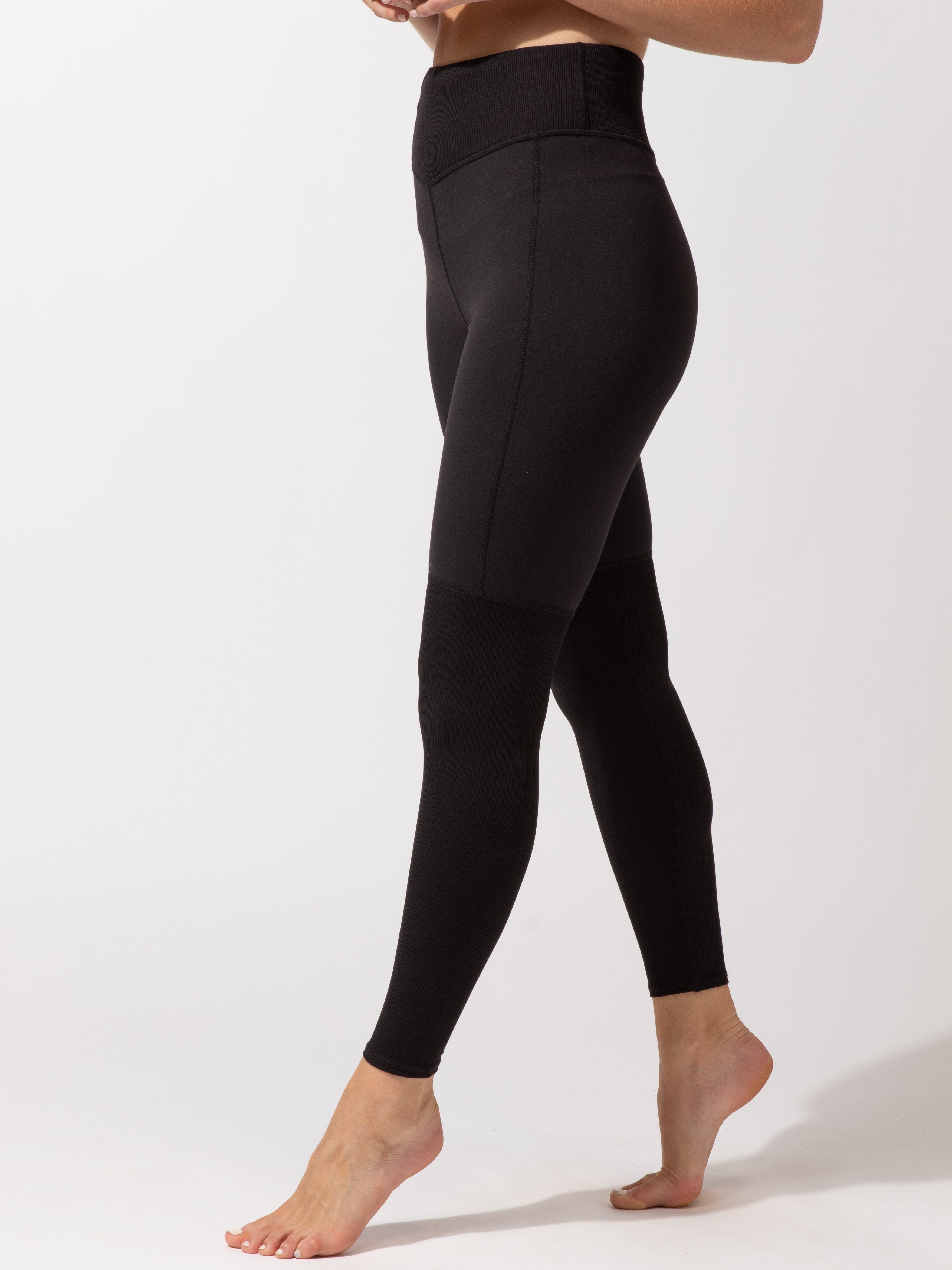 Mikayla Full-Length Women's Leggings in Black