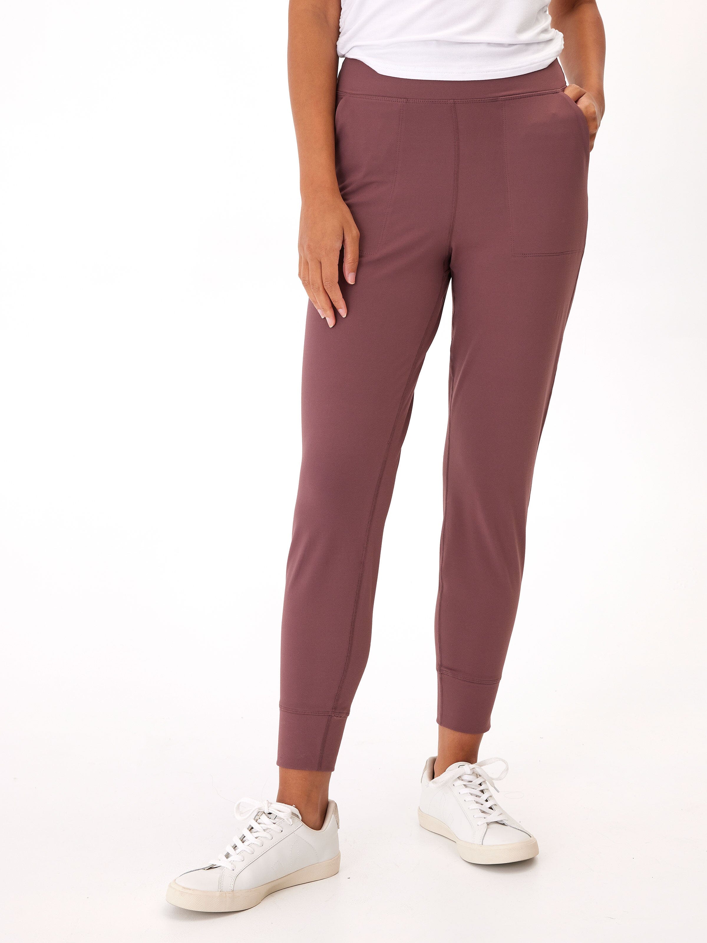 Lydia Jogger Women's High-Rise Tapered Athleisure Pants