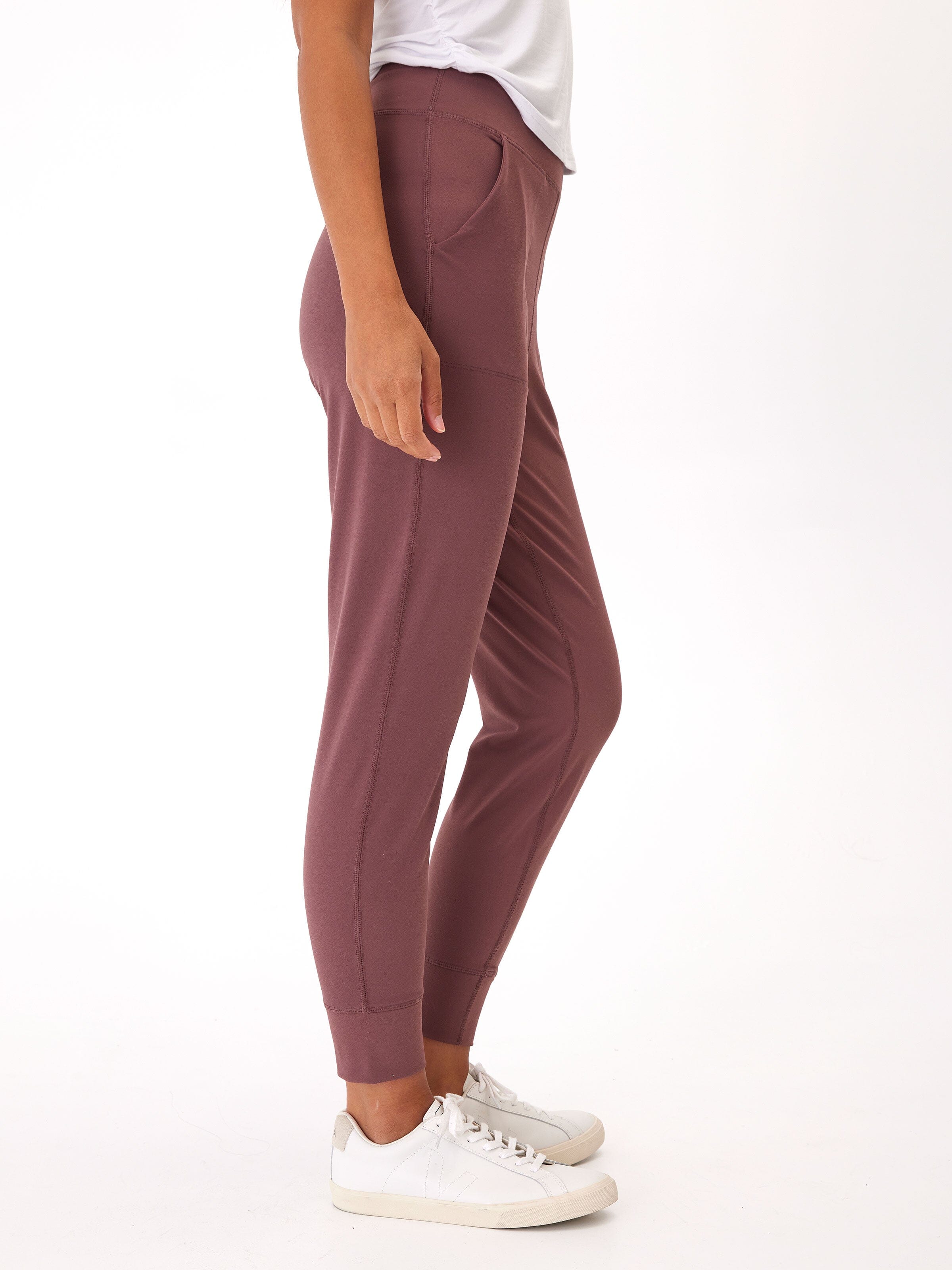 Lydia Jogger Women's High-Rise Tapered Athleisure Pants