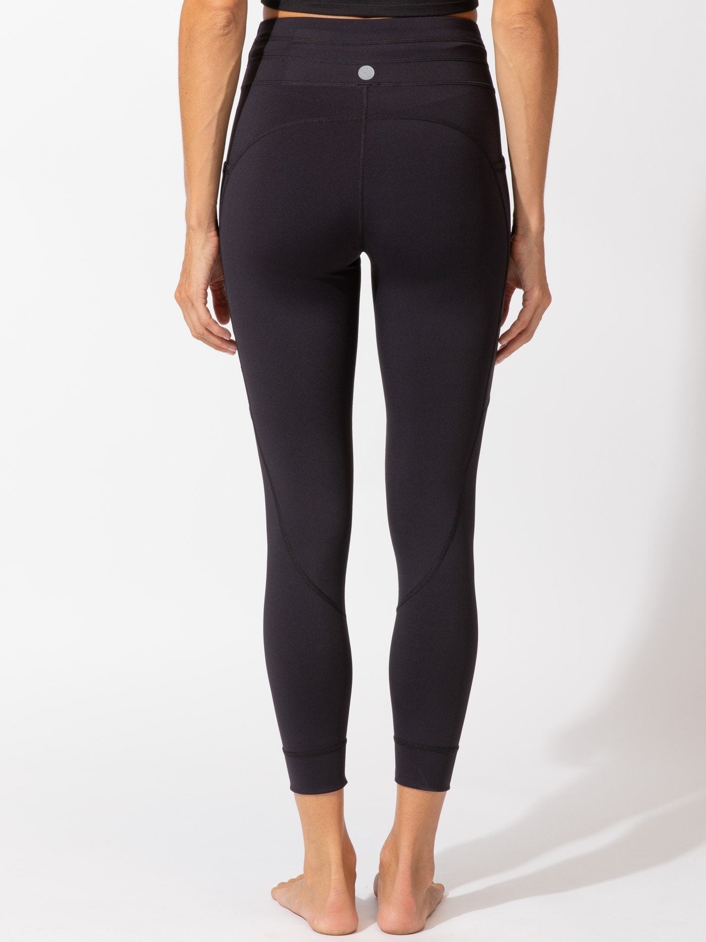 Rhoda Sport 7/8 Jogger Leggings in Black