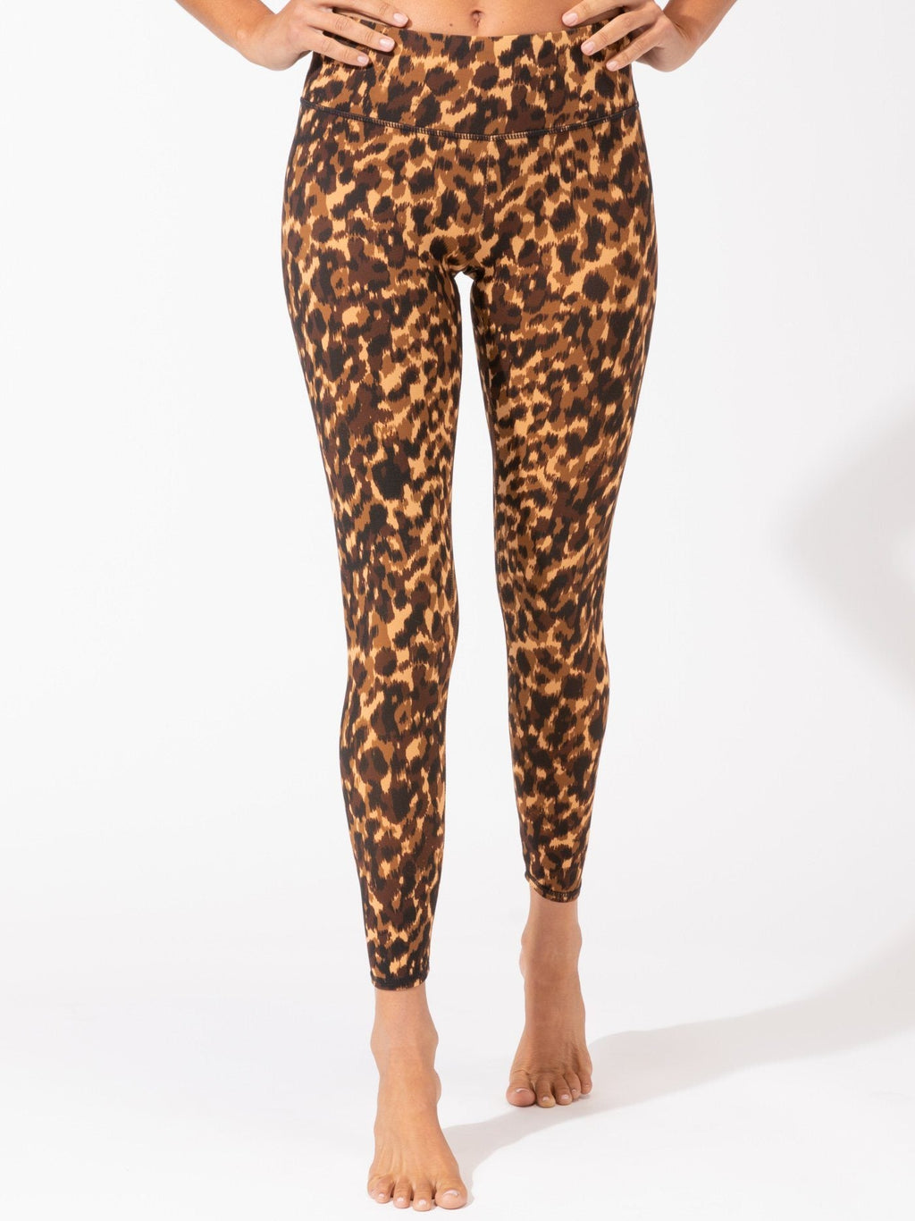 Monica Hi-Rise Animal Print Legging - Brushed Buttery-Soft Ankle