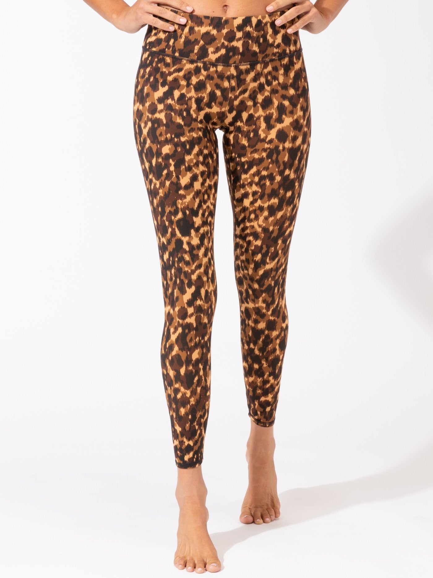 Monica Hi-Rise Animal Print Legging - Brushed Buttery-Soft Ankle