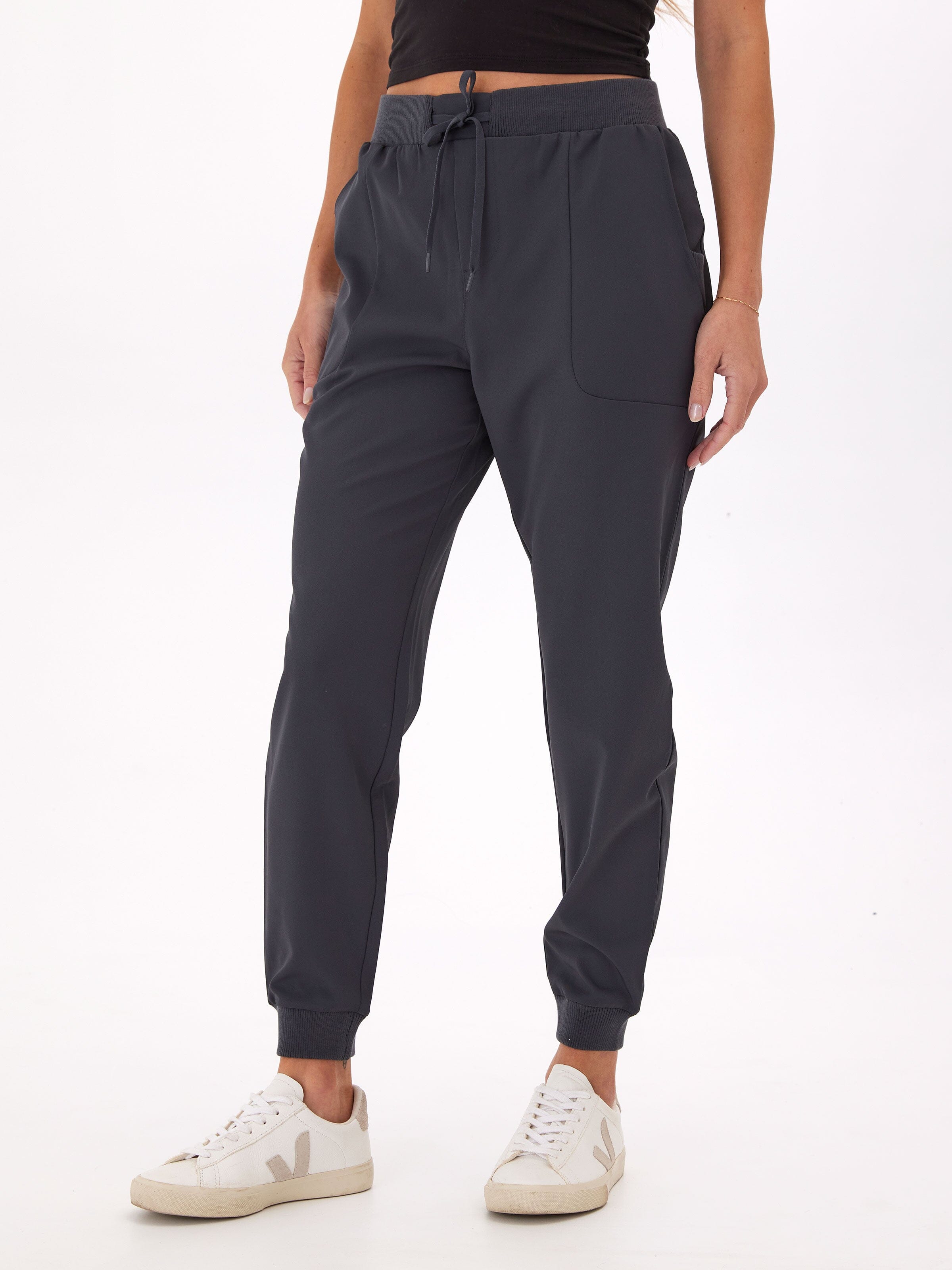 Marjorie Performance 2-Way Stretch Woven Joggers for Everyday Wear