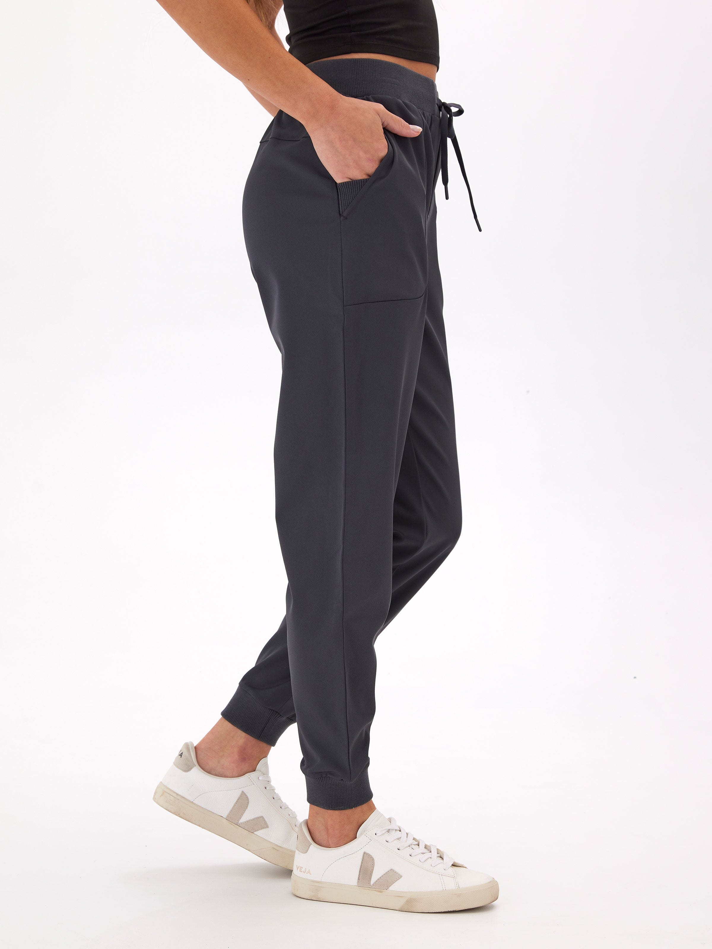 Marjorie Performance 2-Way Stretch Woven Joggers for Everyday Wear