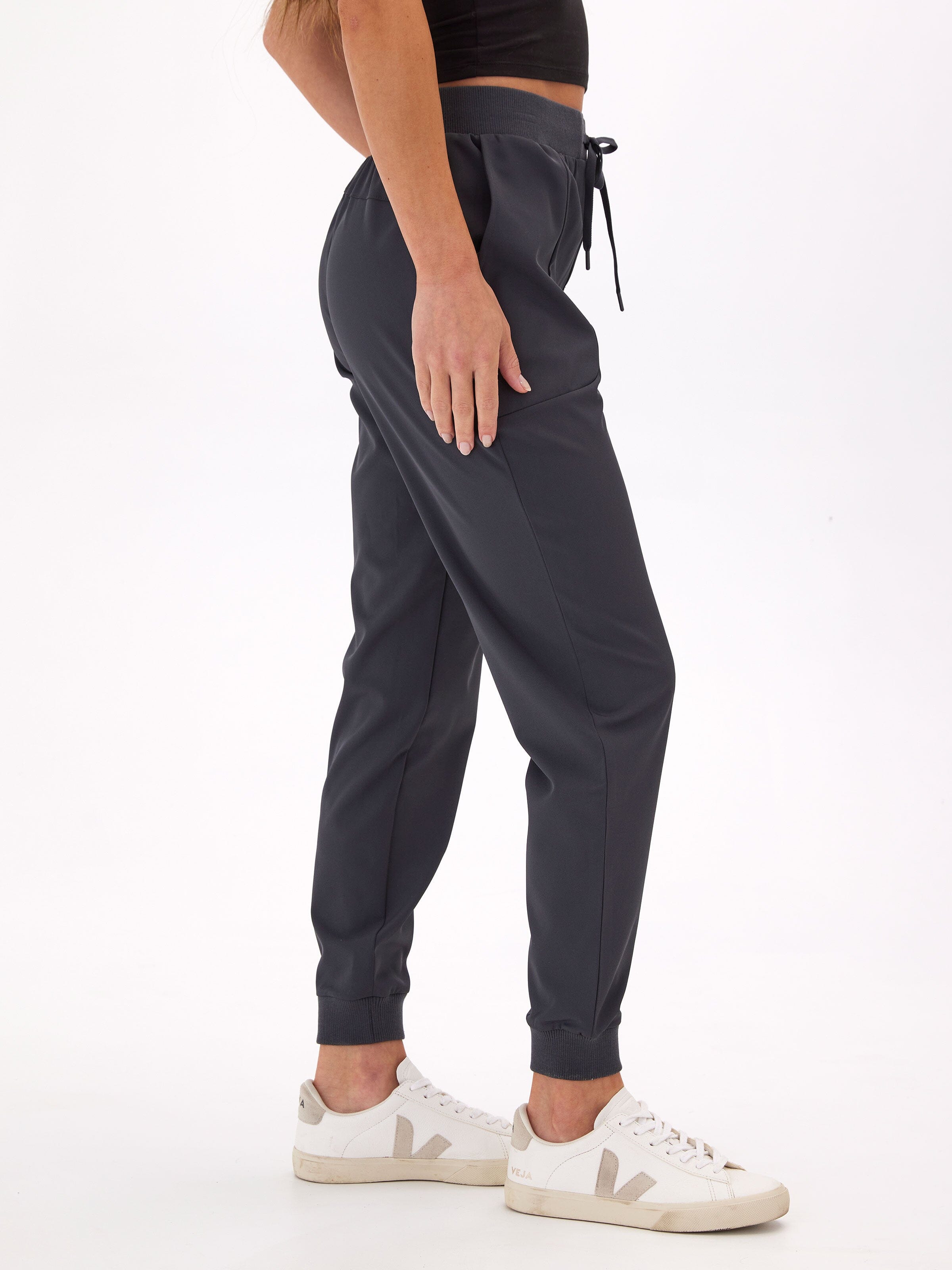 Marjorie Performance 2-Way Stretch Woven Joggers for Everyday Wear