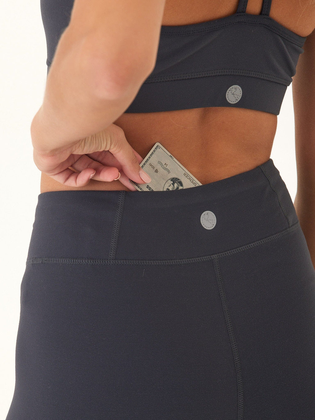 Elena High Rise 7/8 Legging - Sculpting Performance Yoga Tights