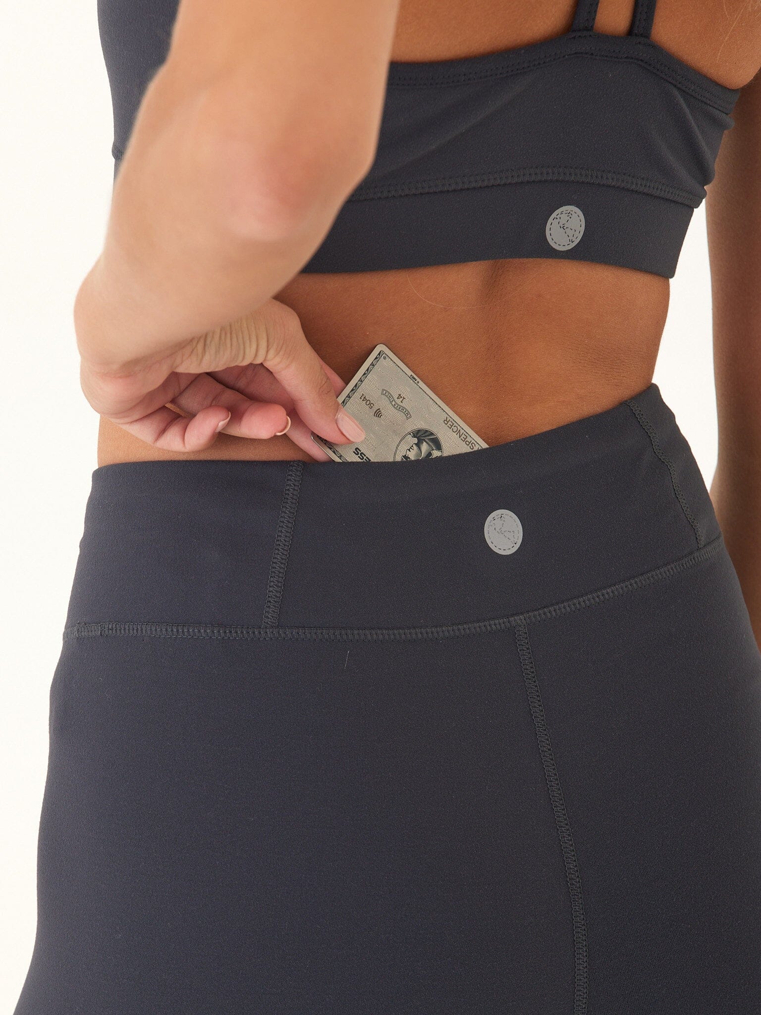 Elena High Rise 7/8 Legging - Sculpting Performance Yoga Tights