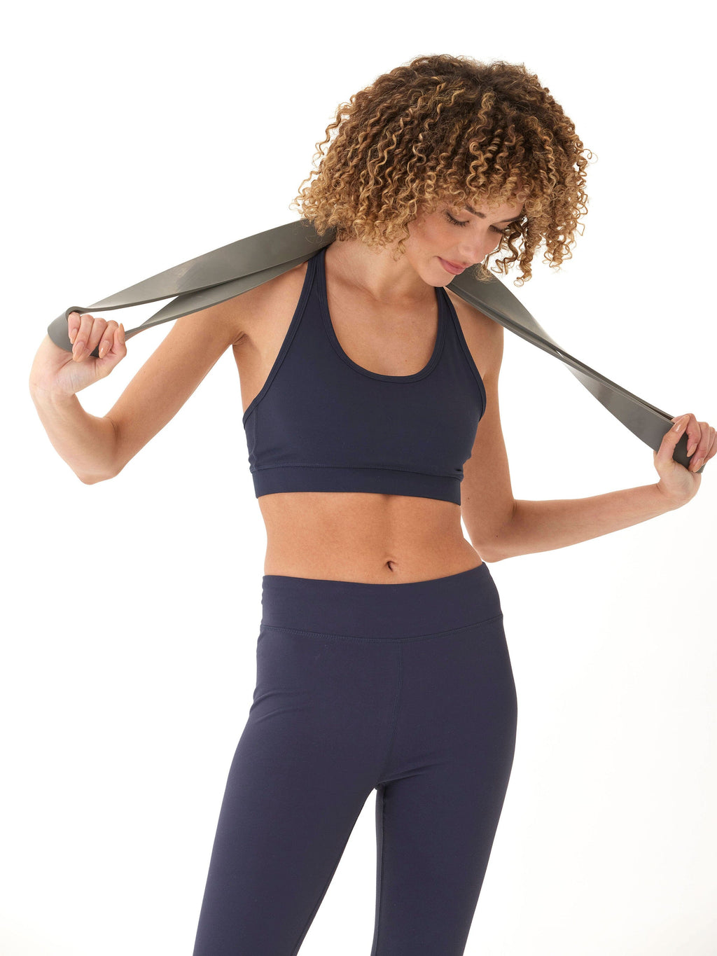 Elena High Rise 7/8 Length Yoga Leggings for Performance