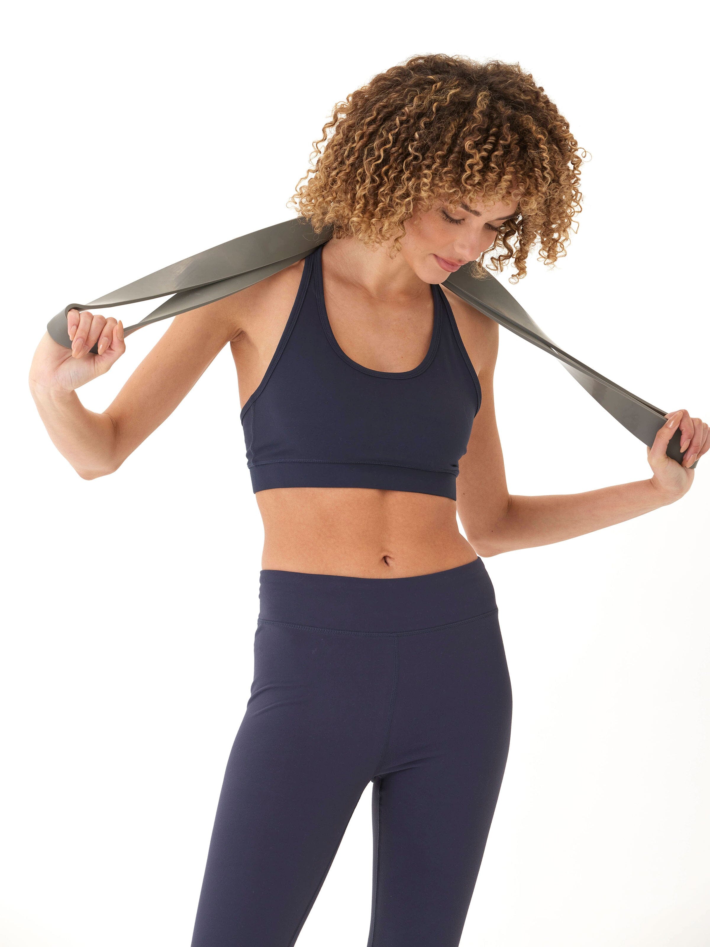 Elena High Rise 7/8 Length Yoga Leggings for Performance