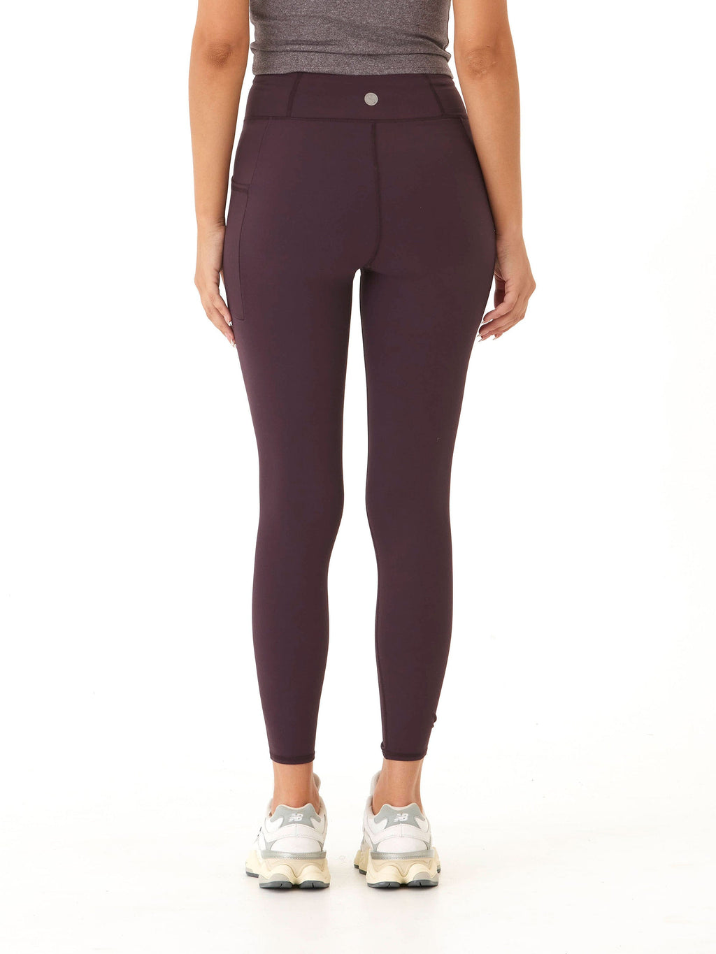 Elena High Rise 7/8 Legging with Pockets for Performance & Comfort