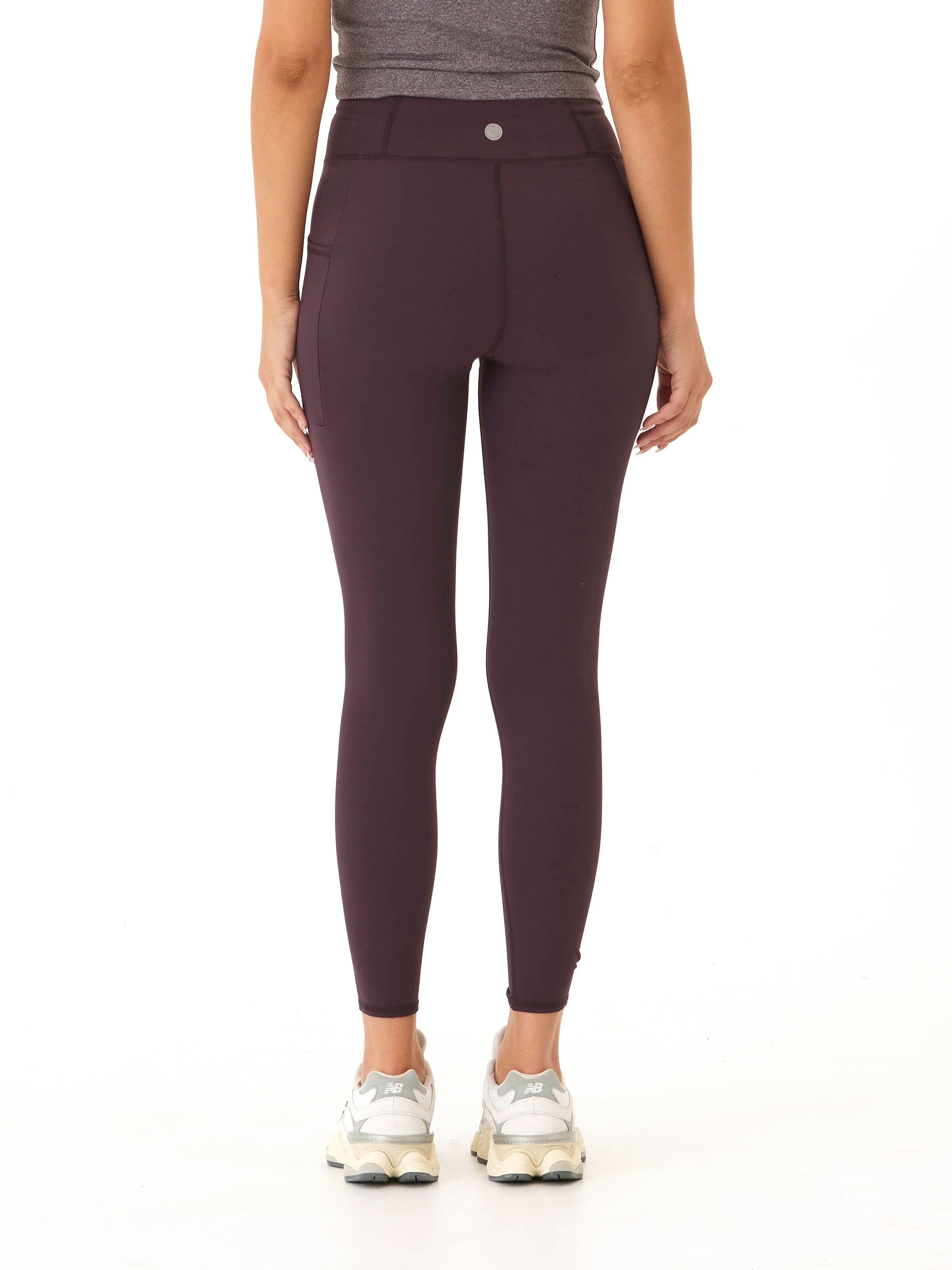 Elena High Rise 7/8 Legging with Pockets for Performance & Comfort