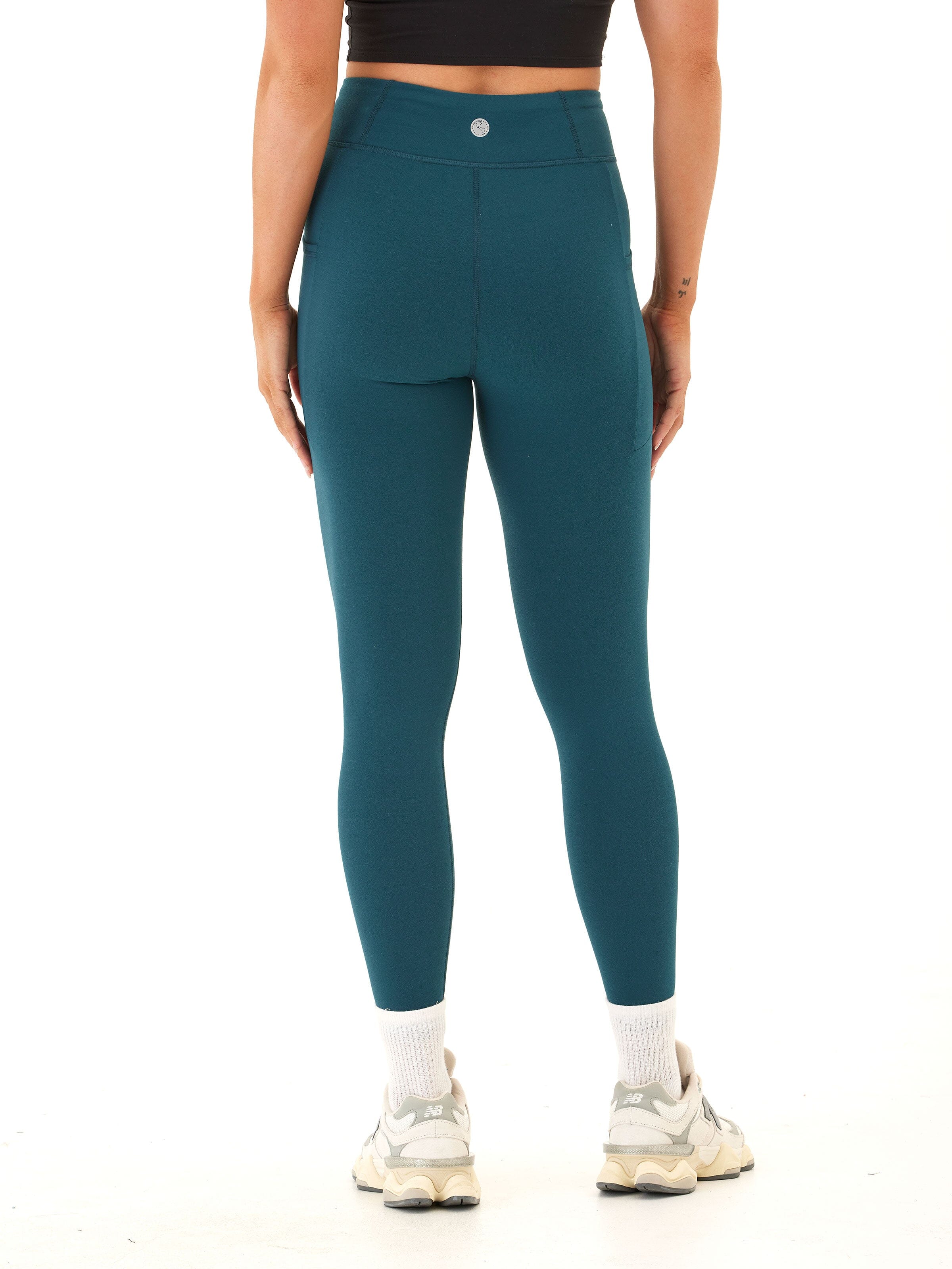 Elena High Rise 7/8 Leggings with Pockets for Workout & Yoga