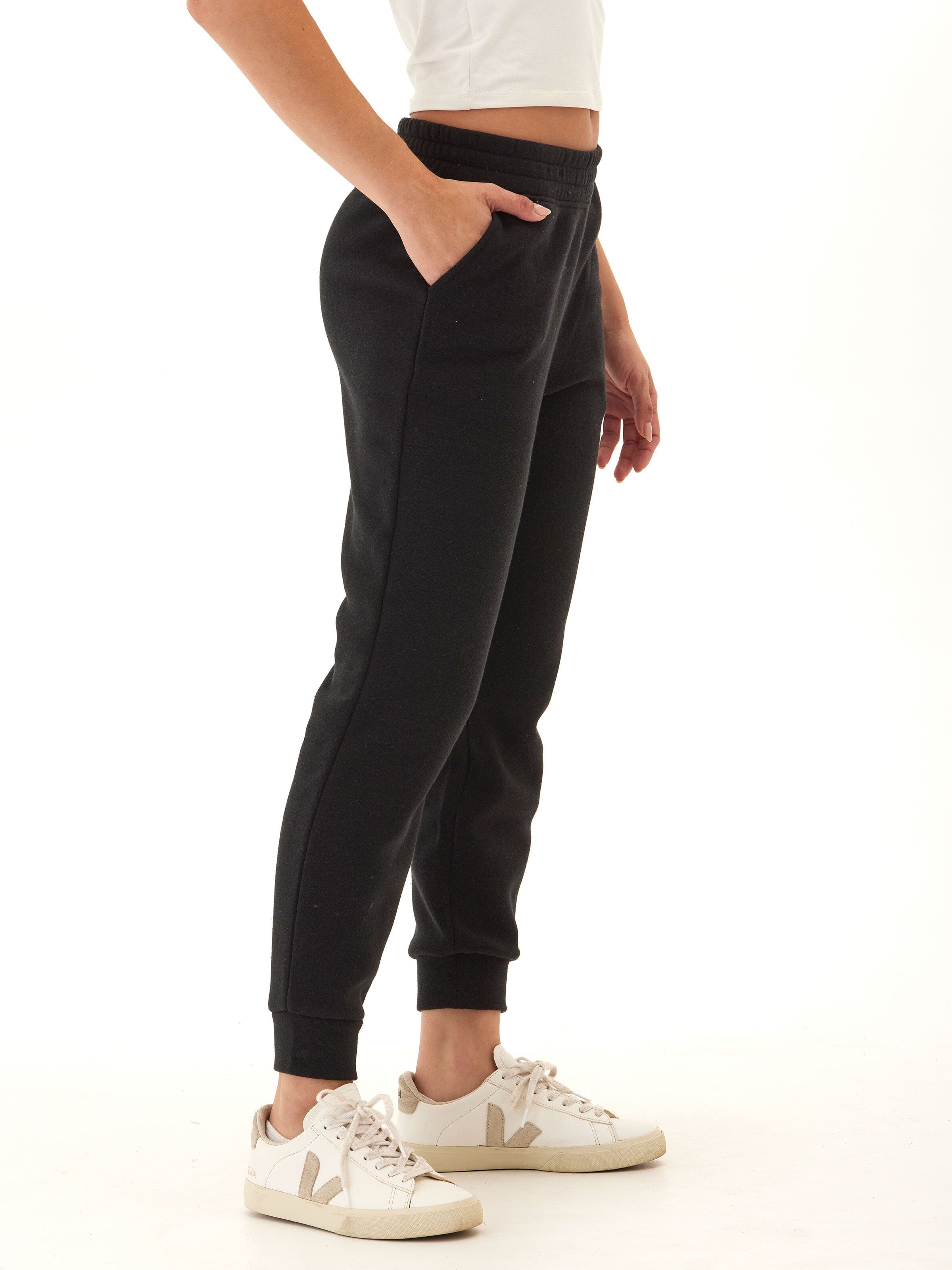 Women's Rowena Triblend Fleece Jogger, Relaxed Fit Ankle Pants