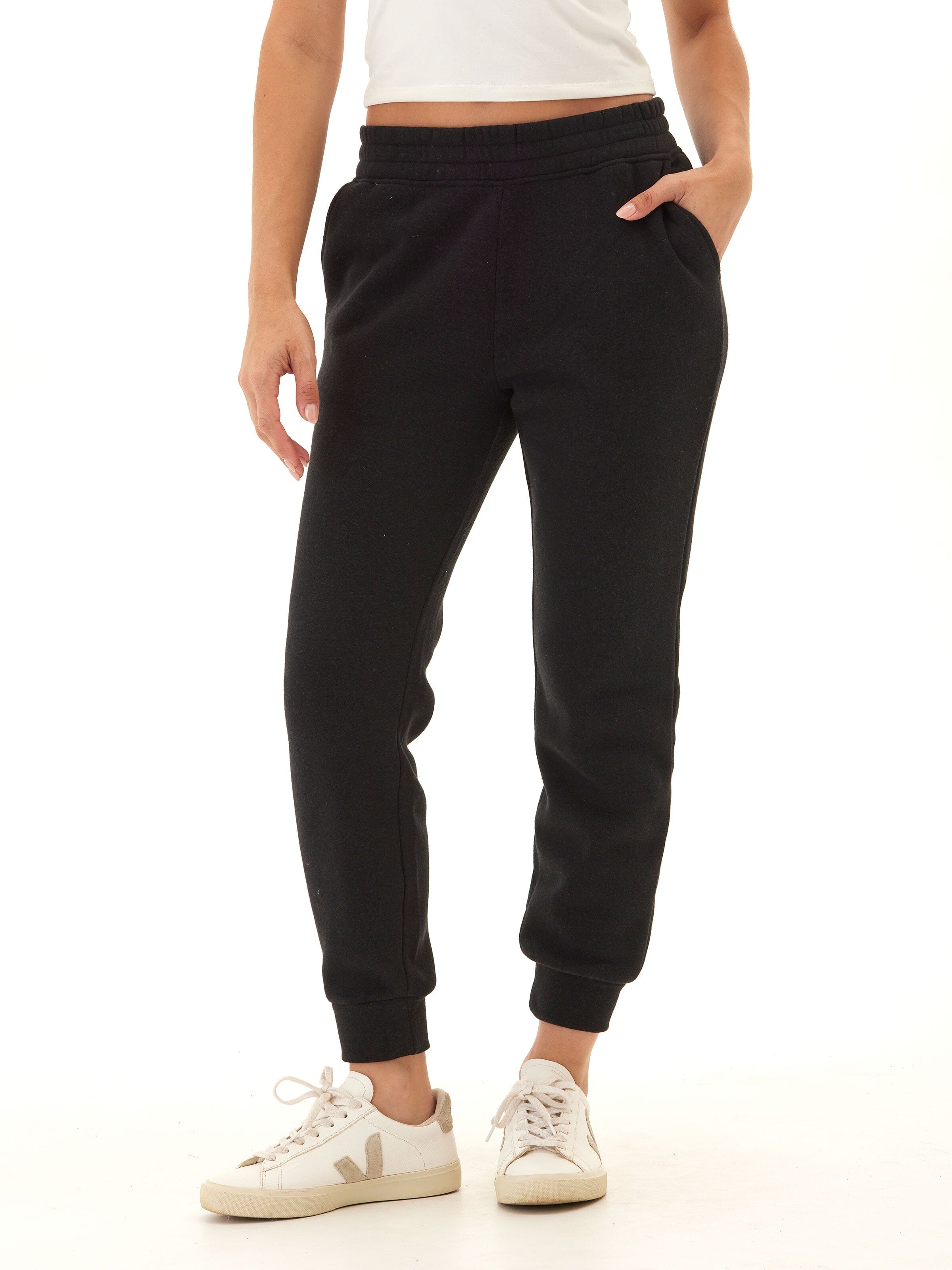 Women's Rowena Triblend Fleece Jogger, Relaxed Fit Ankle Pants