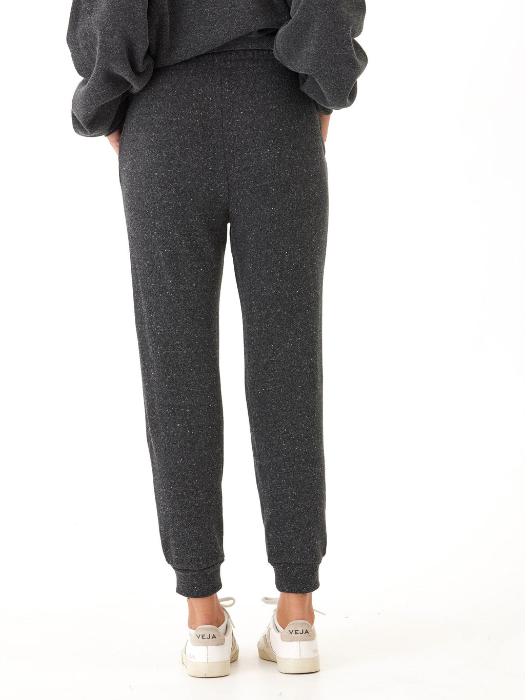 Women's Triblend Fleece Jogger Relaxed Fit Ankle Length Loungewear