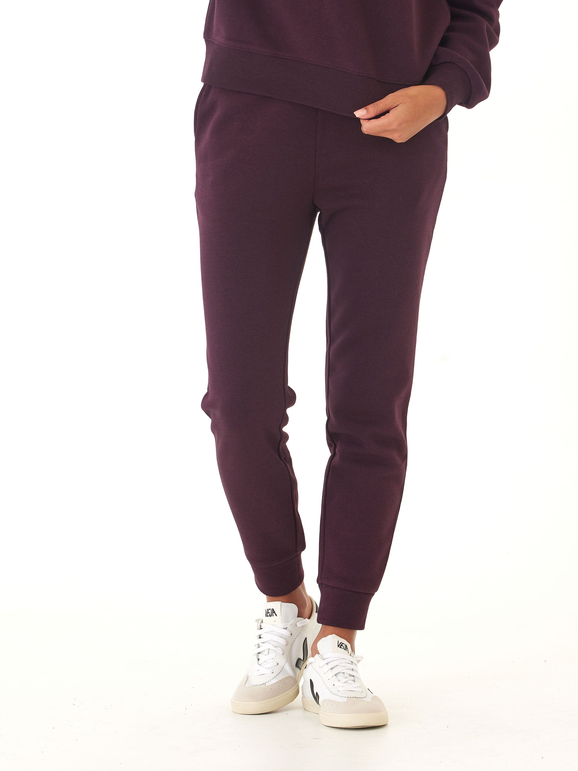 Women's Rowena Triblend Fleece Jogger, High-Rise Relaxed Ankle Pant