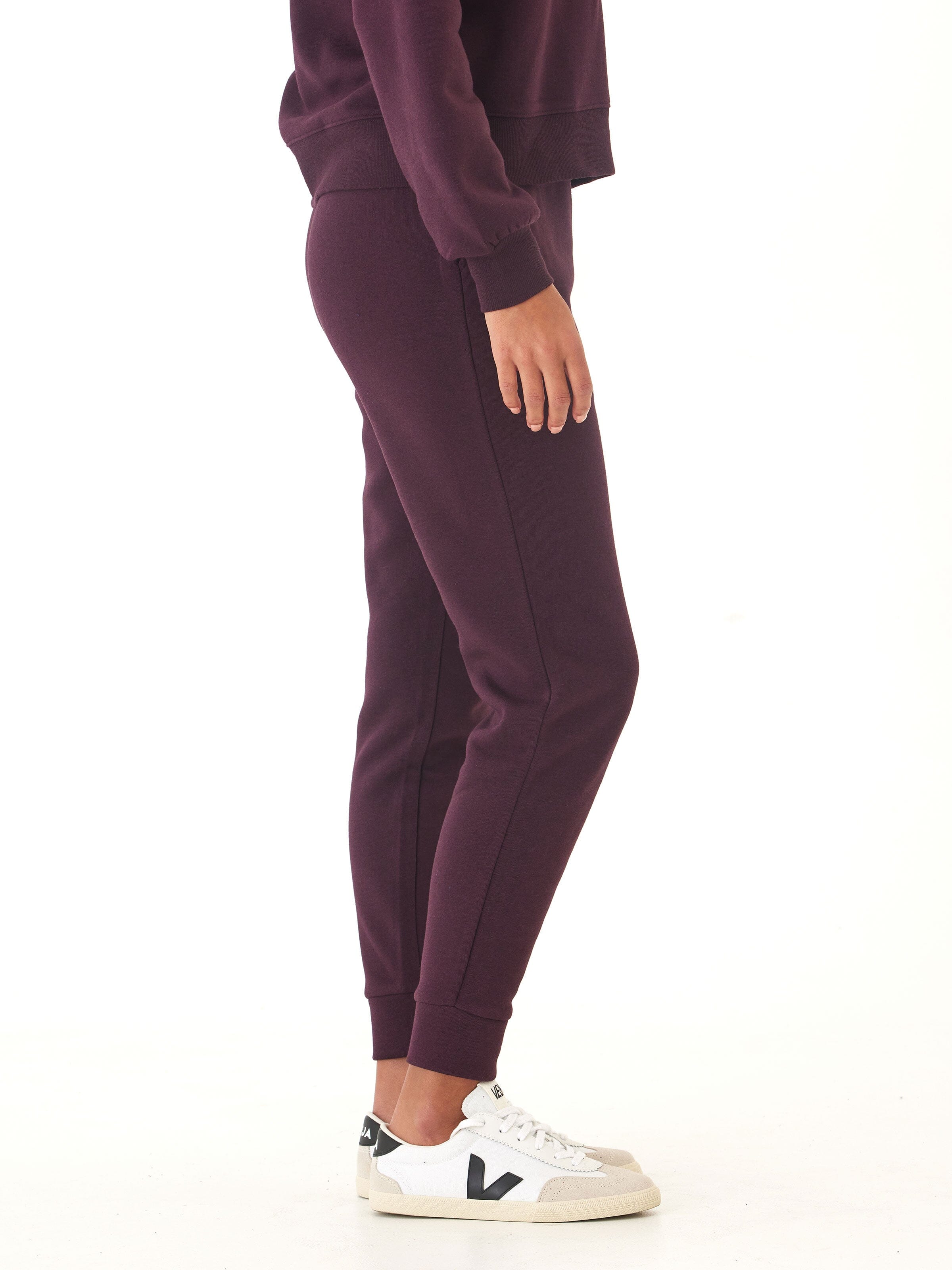 Women's Rowena Triblend Fleece Jogger, High-Rise Relaxed Ankle Pant