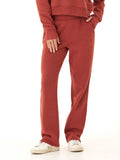 Neve Triblend Fleece Pant featuring a comfortable elastic waistband and side pockets in a soft grey tone.