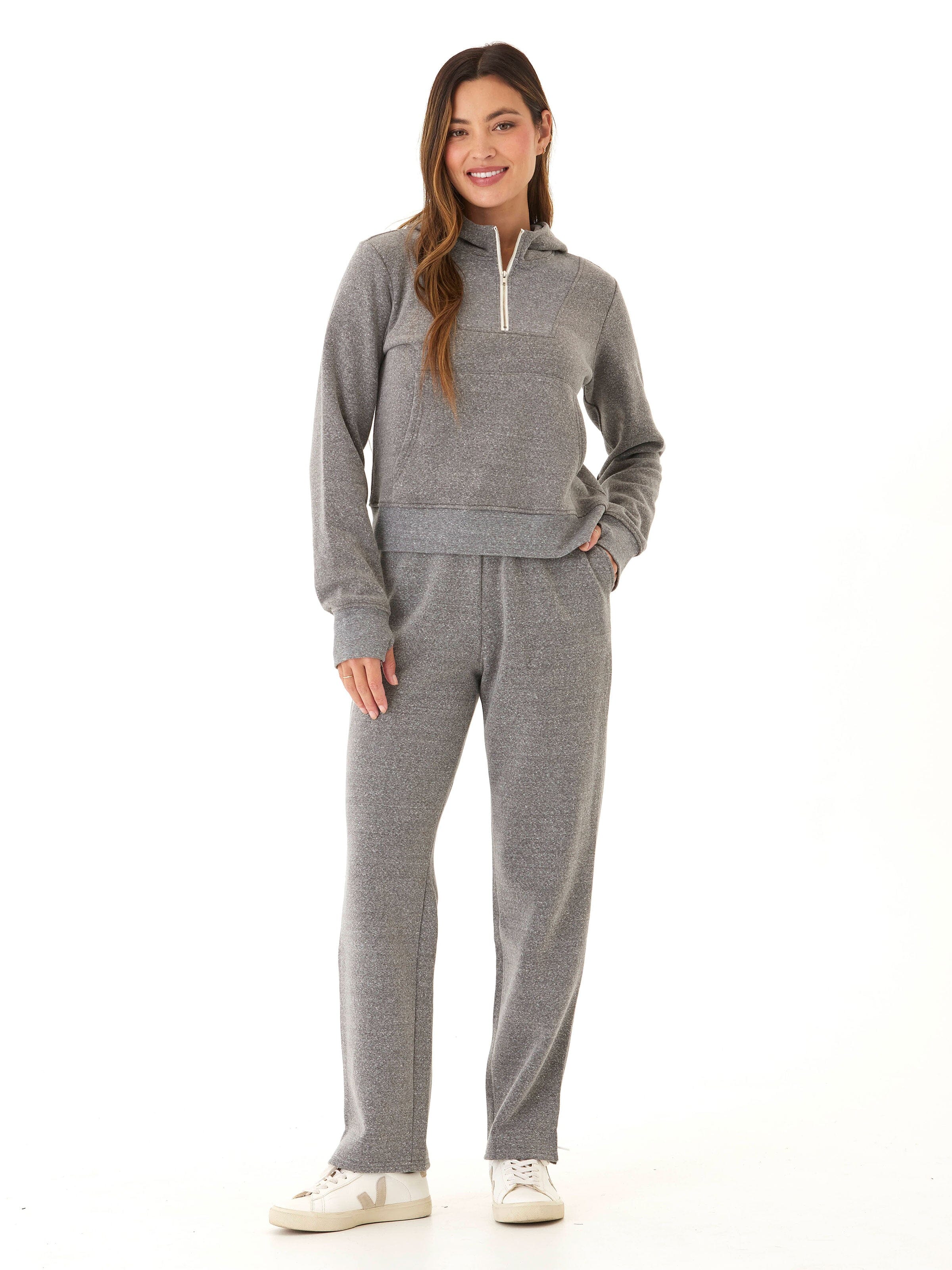 Neve Triblend Fleece Pant: Ultra-Soft Lounge Joggers with Pockets