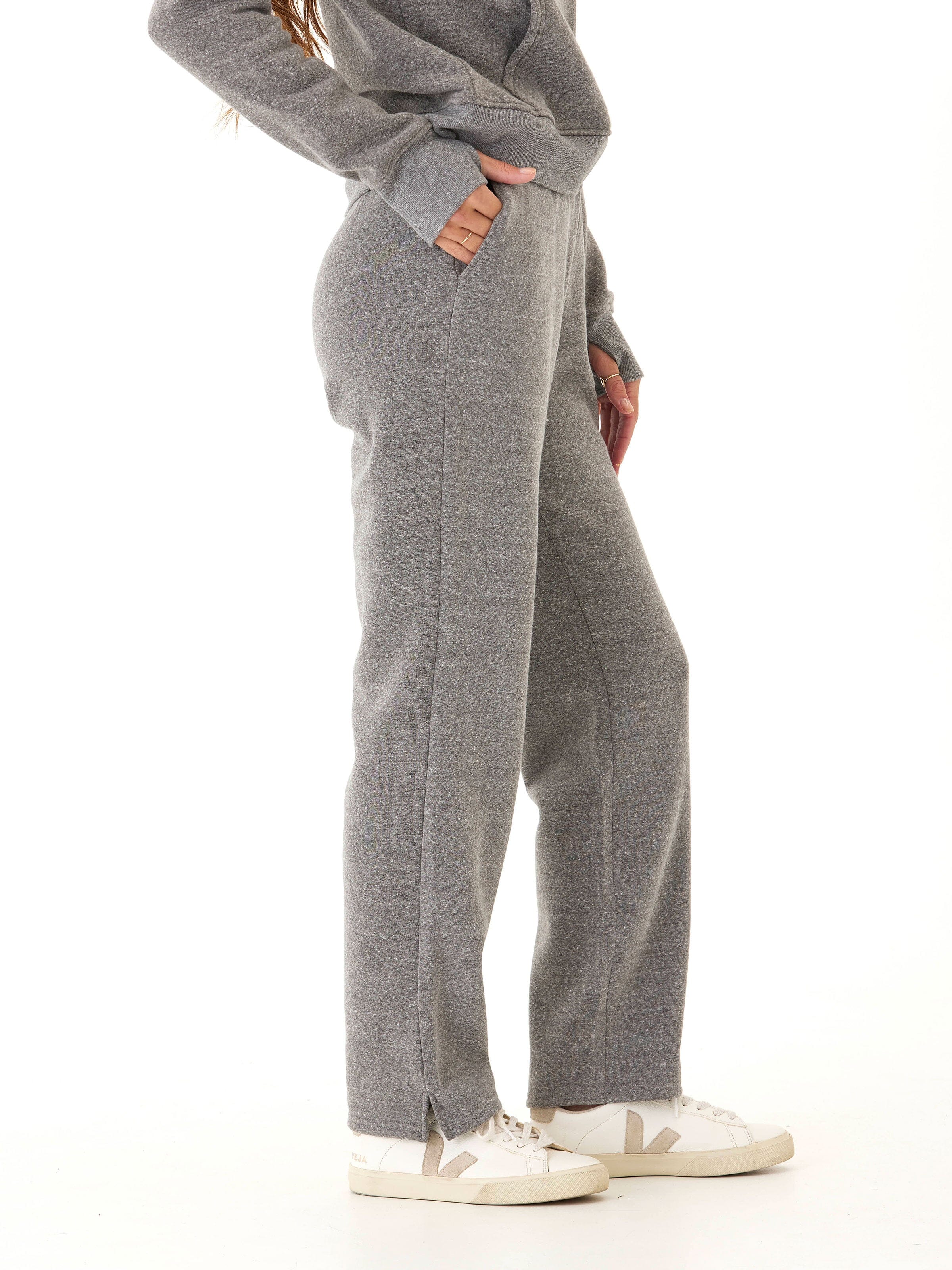 Neve Triblend Fleece Pant: Ultra-Soft Lounge Joggers with Pockets