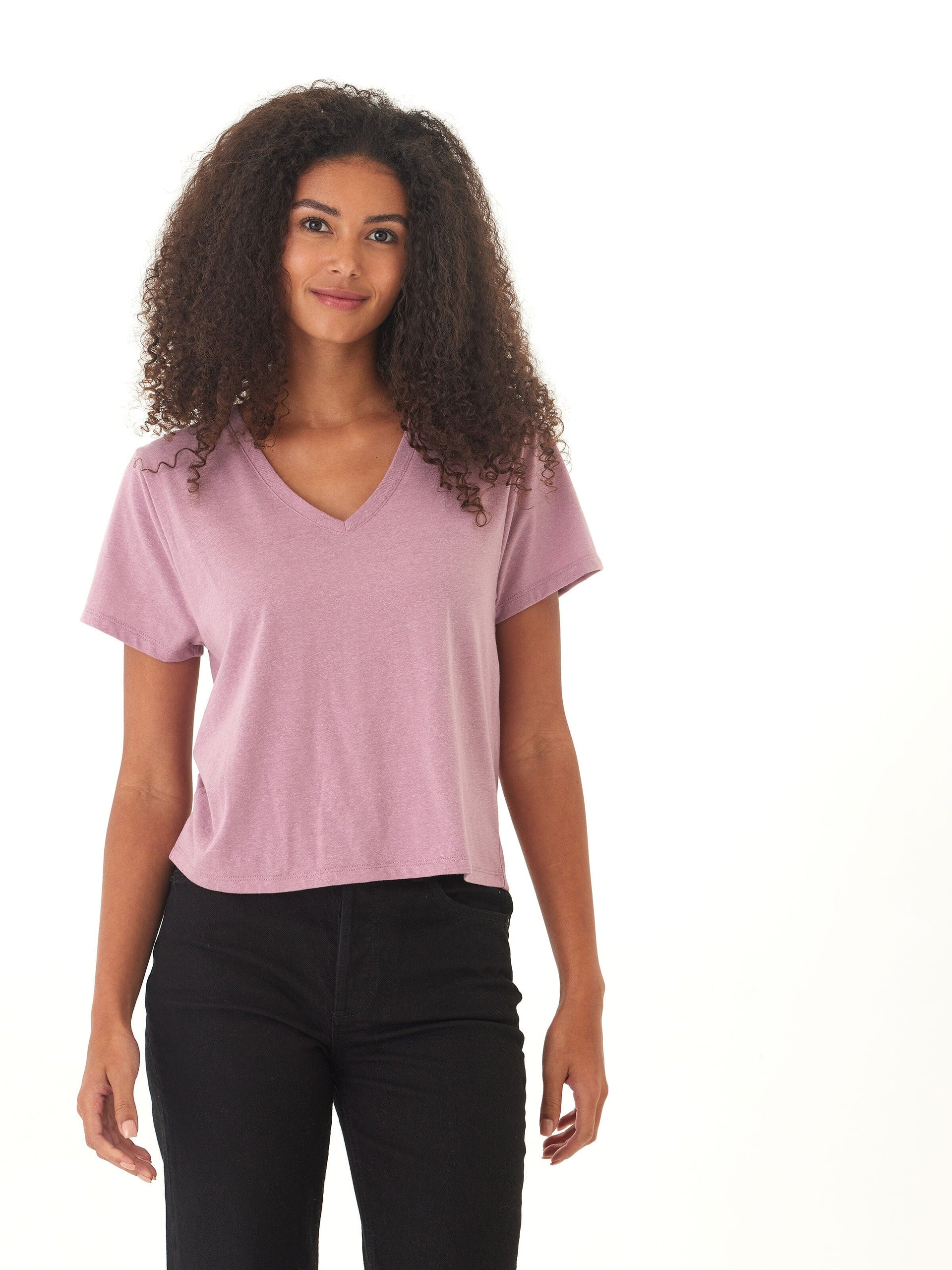 Women's Core Triblend Jersey V-Neck Tee