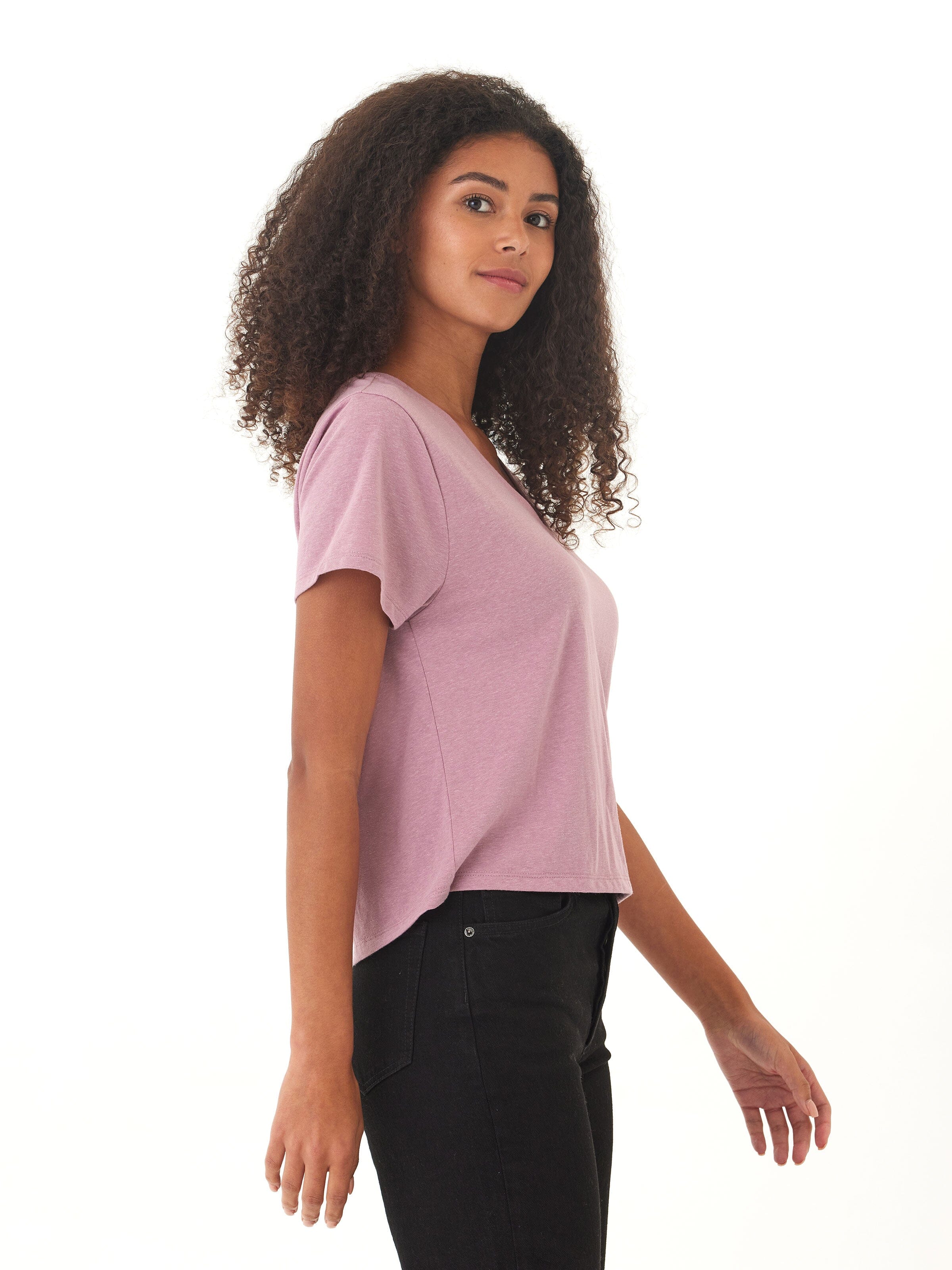 Women's Core Triblend Jersey V-Neck Tee