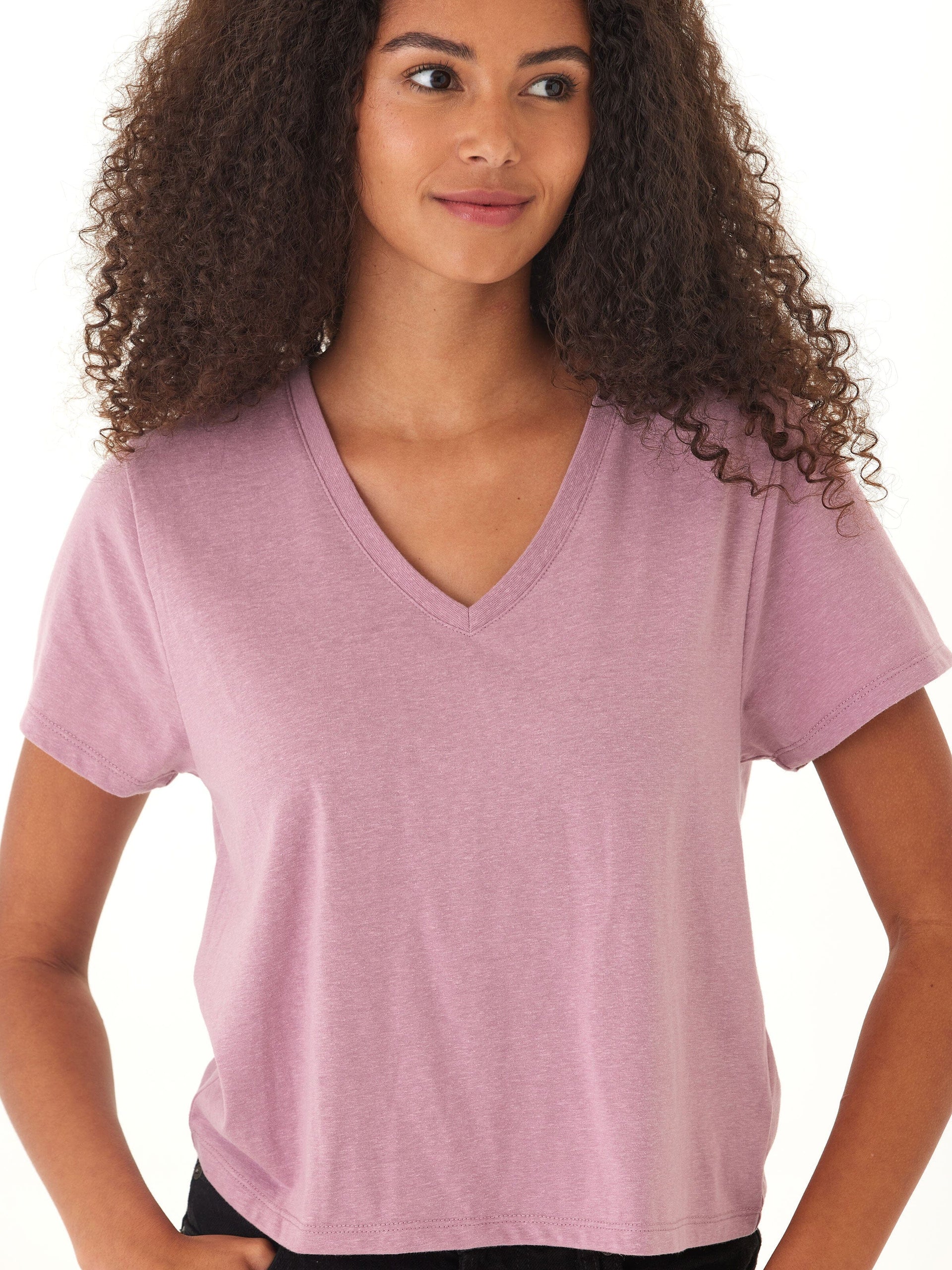Women's Core Triblend Jersey V-Neck Tee