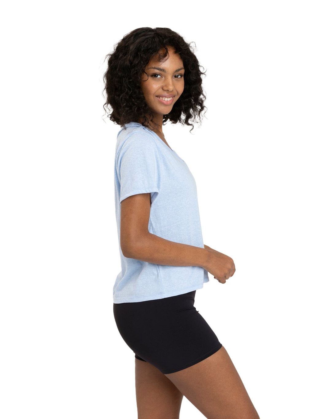 Core Triblend Jersey V-Neck Tee