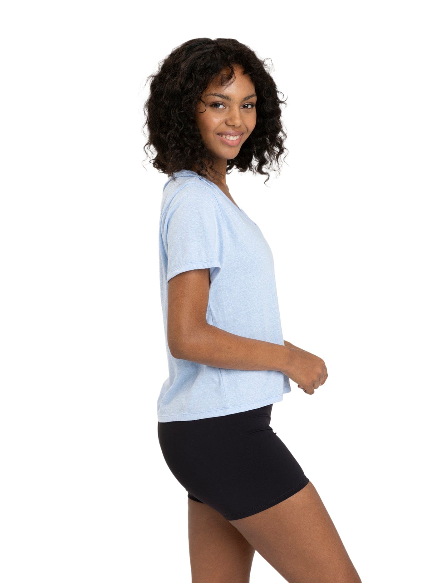 Core Triblend Jersey V-Neck Tee