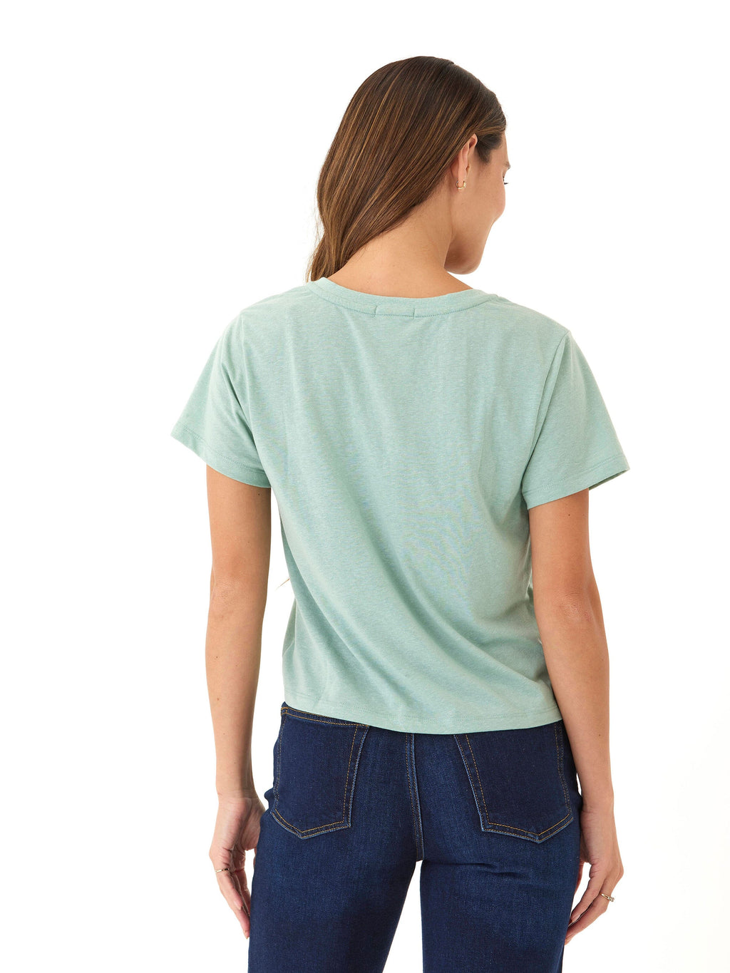 Core Triblend Jersey V-Neck Tee: Lightweight Everyday Essential