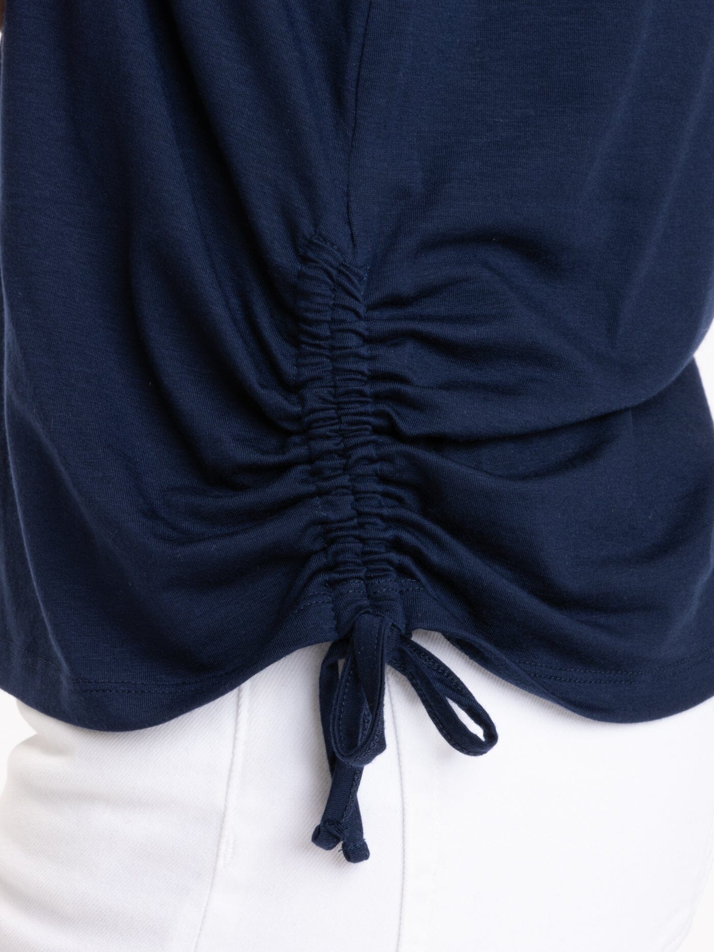 Nia Side Ruched Jersey Tank