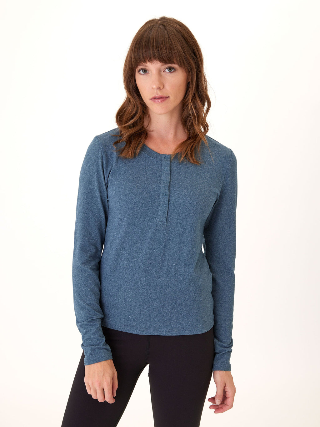 Luxe Jersey Henley Tee