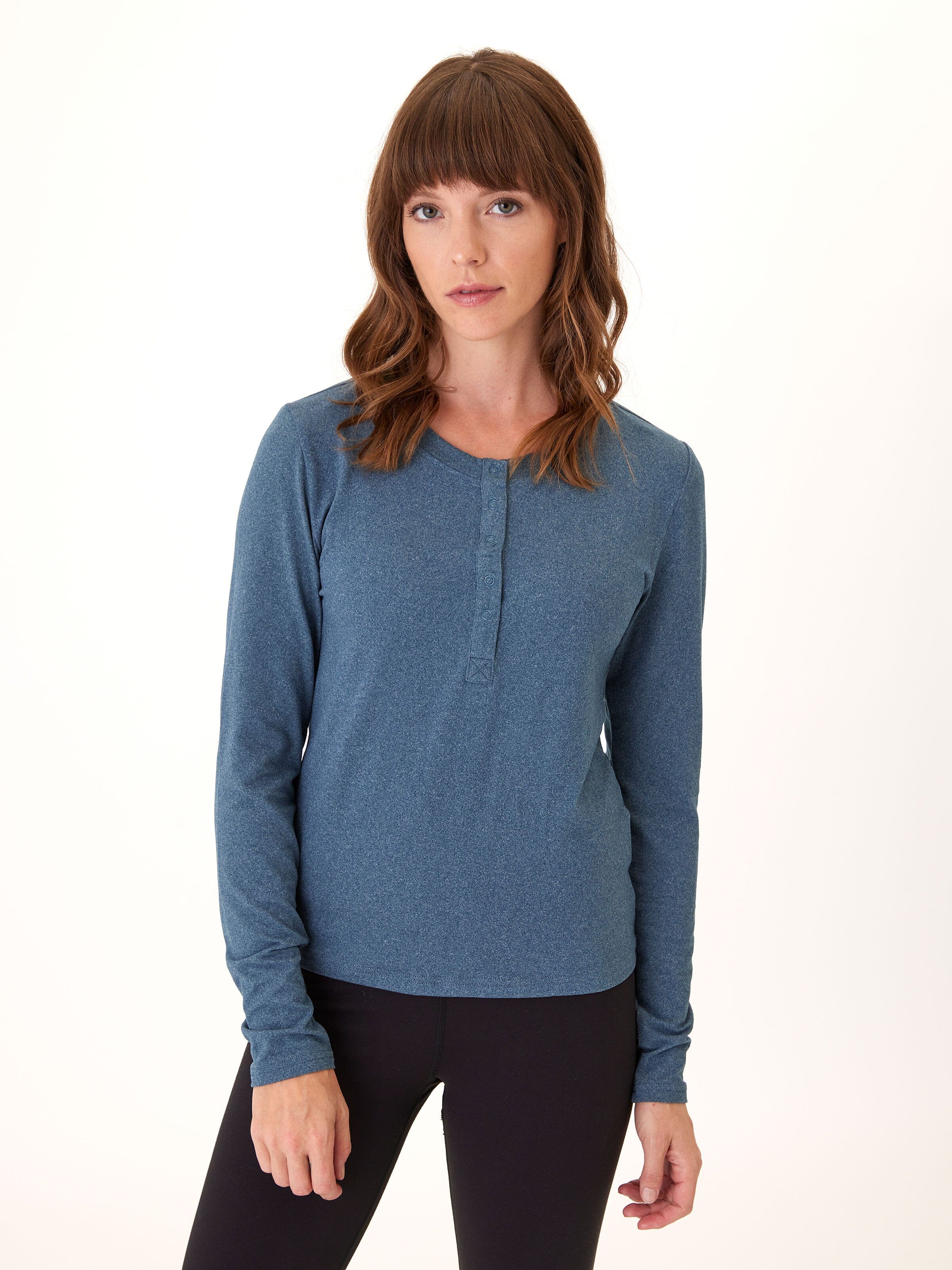 Luxe Jersey Henley Tee
