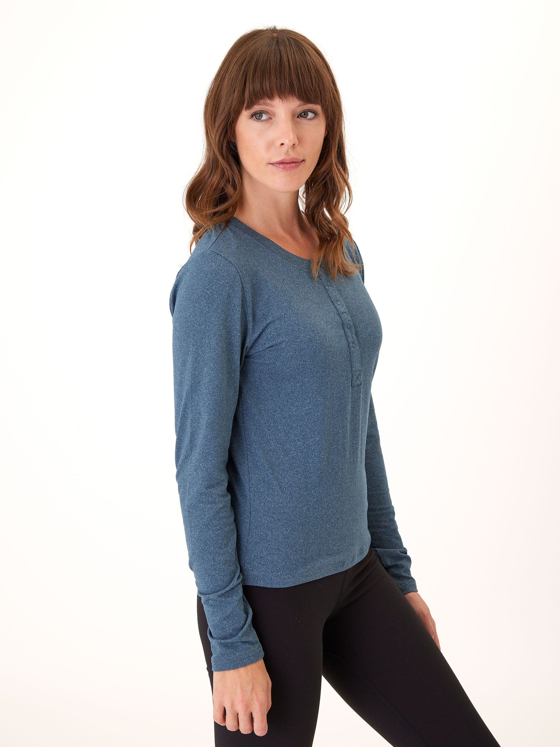 Luxe Jersey Henley Tee