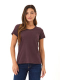 Classic fit Odette crew neck t-shirt made from sustainable organic cotton