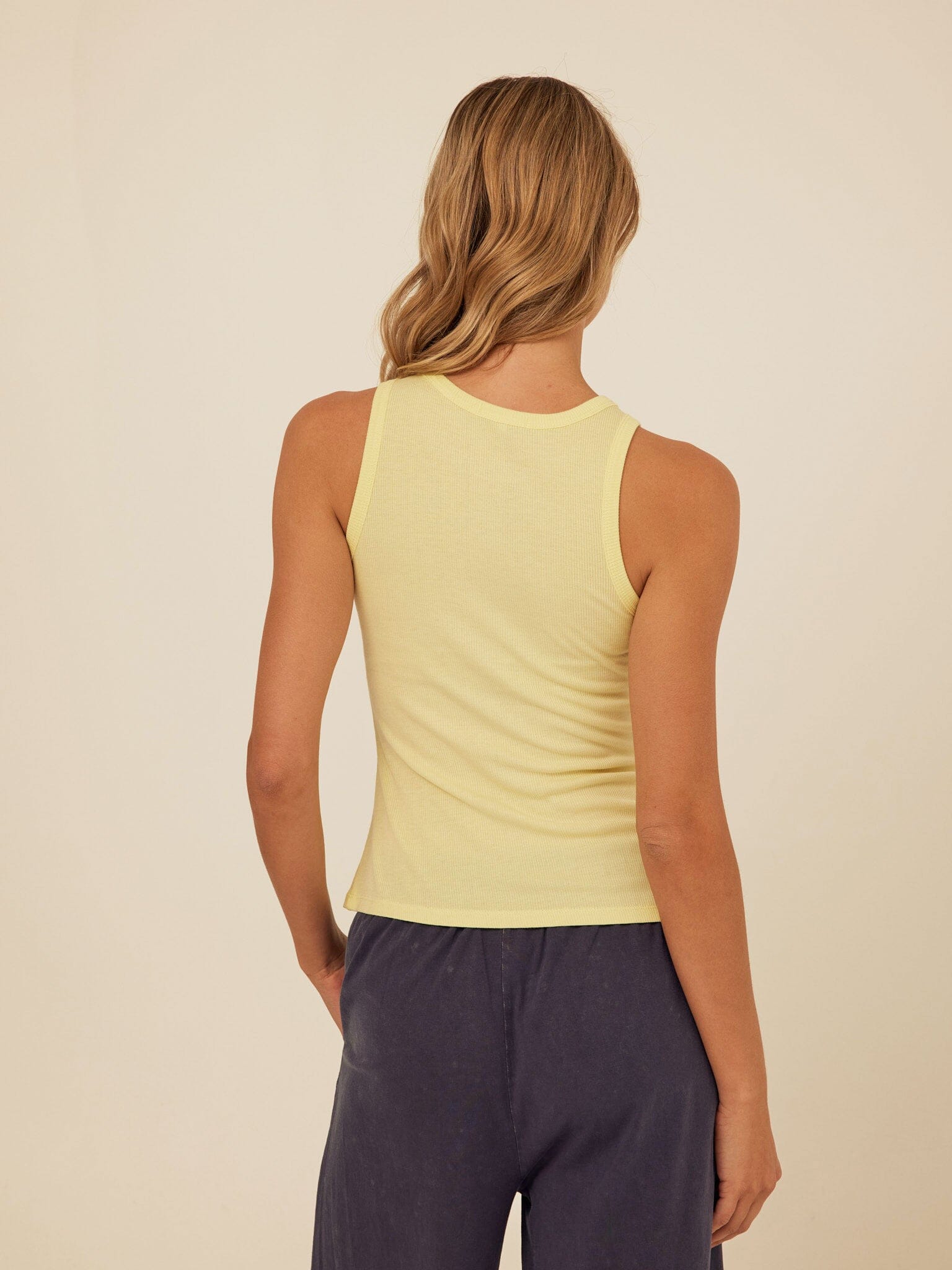 Core Feather Rib Tank Top