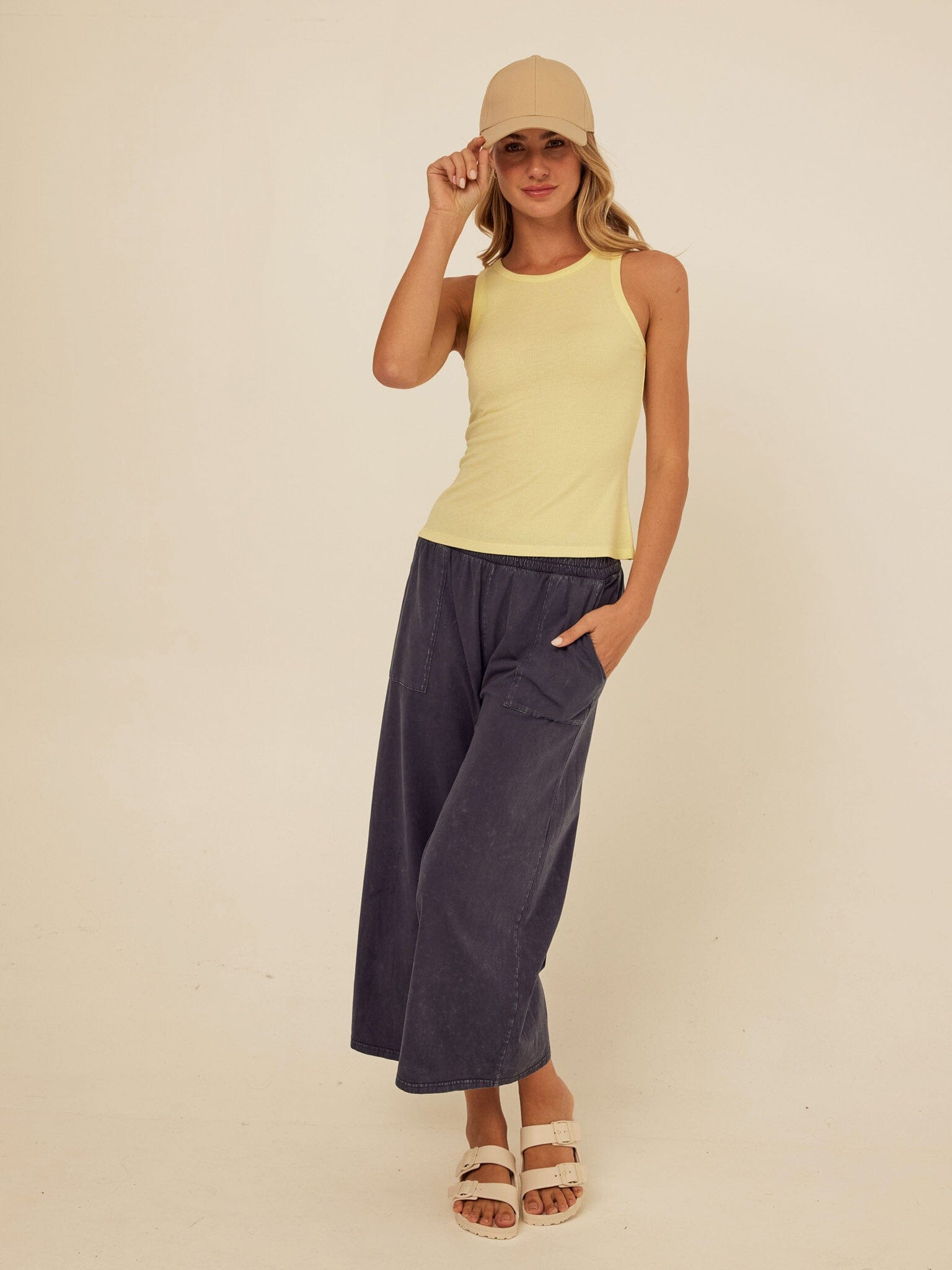 Core Feather Rib Tank Top