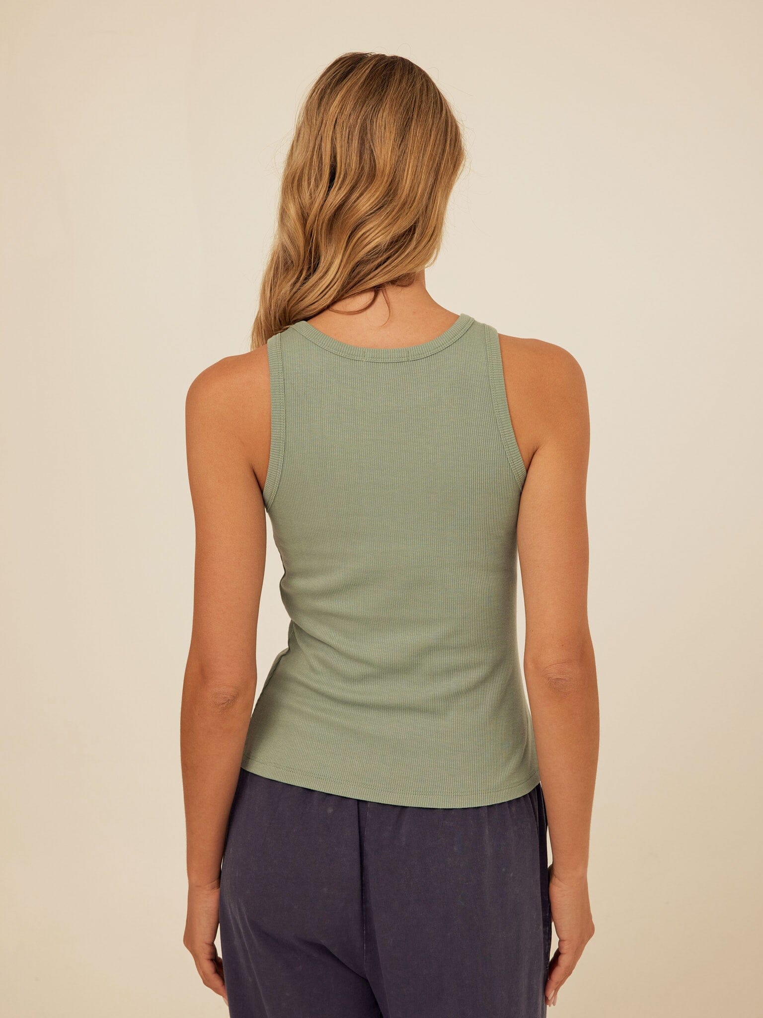 Core Feather Rib Tank Top