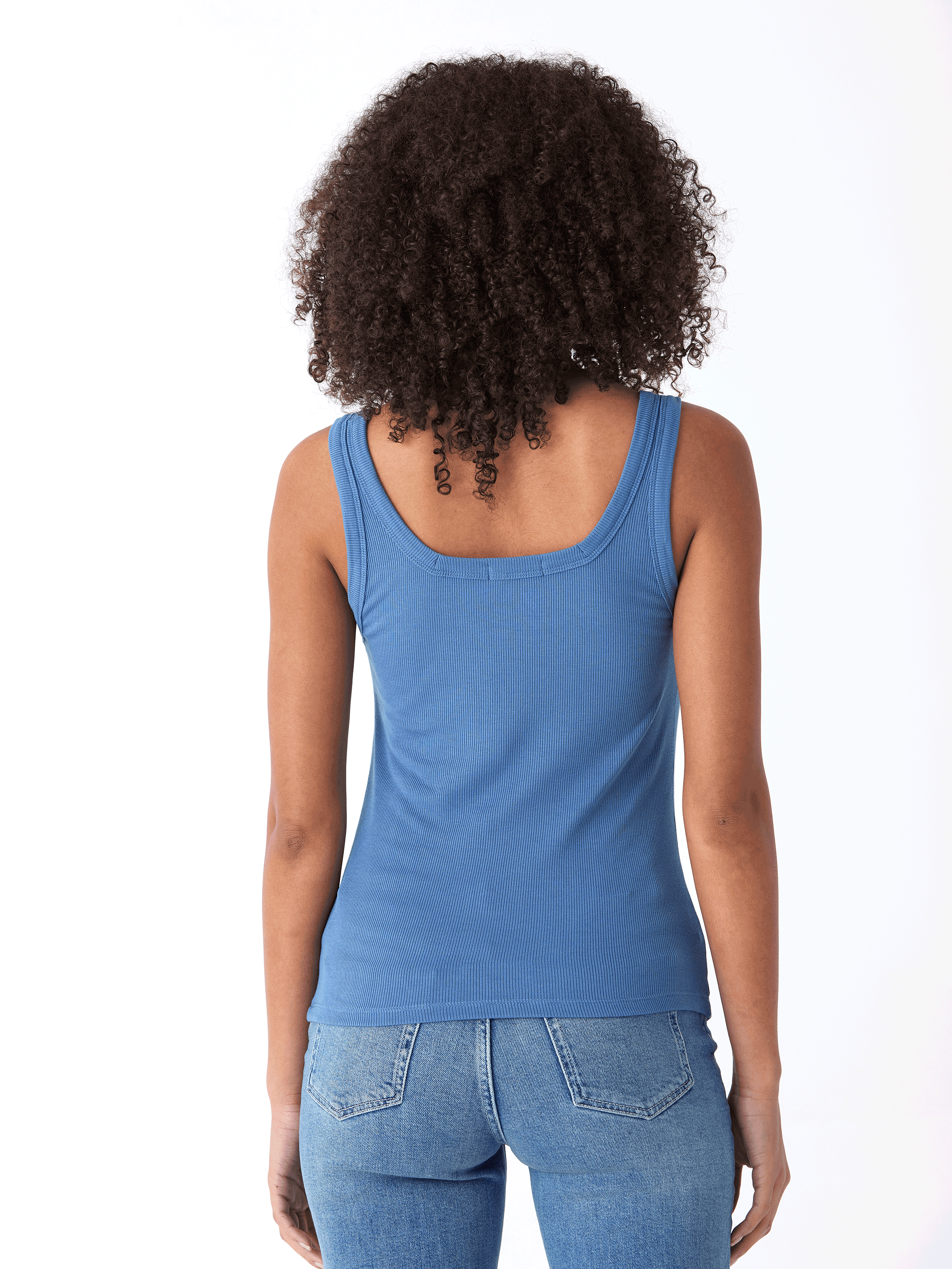 Yvette Feather Rib Tank: Ultra-Soft Everyday Essential Layering