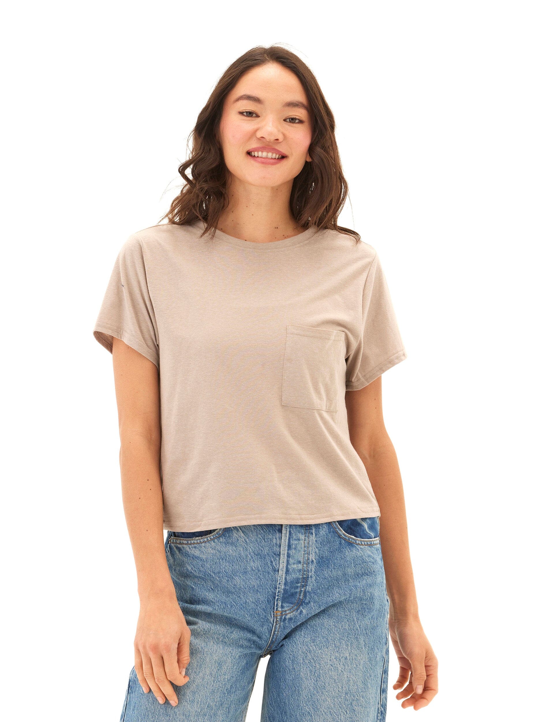 Core Triblend Jersey Pocket Tee