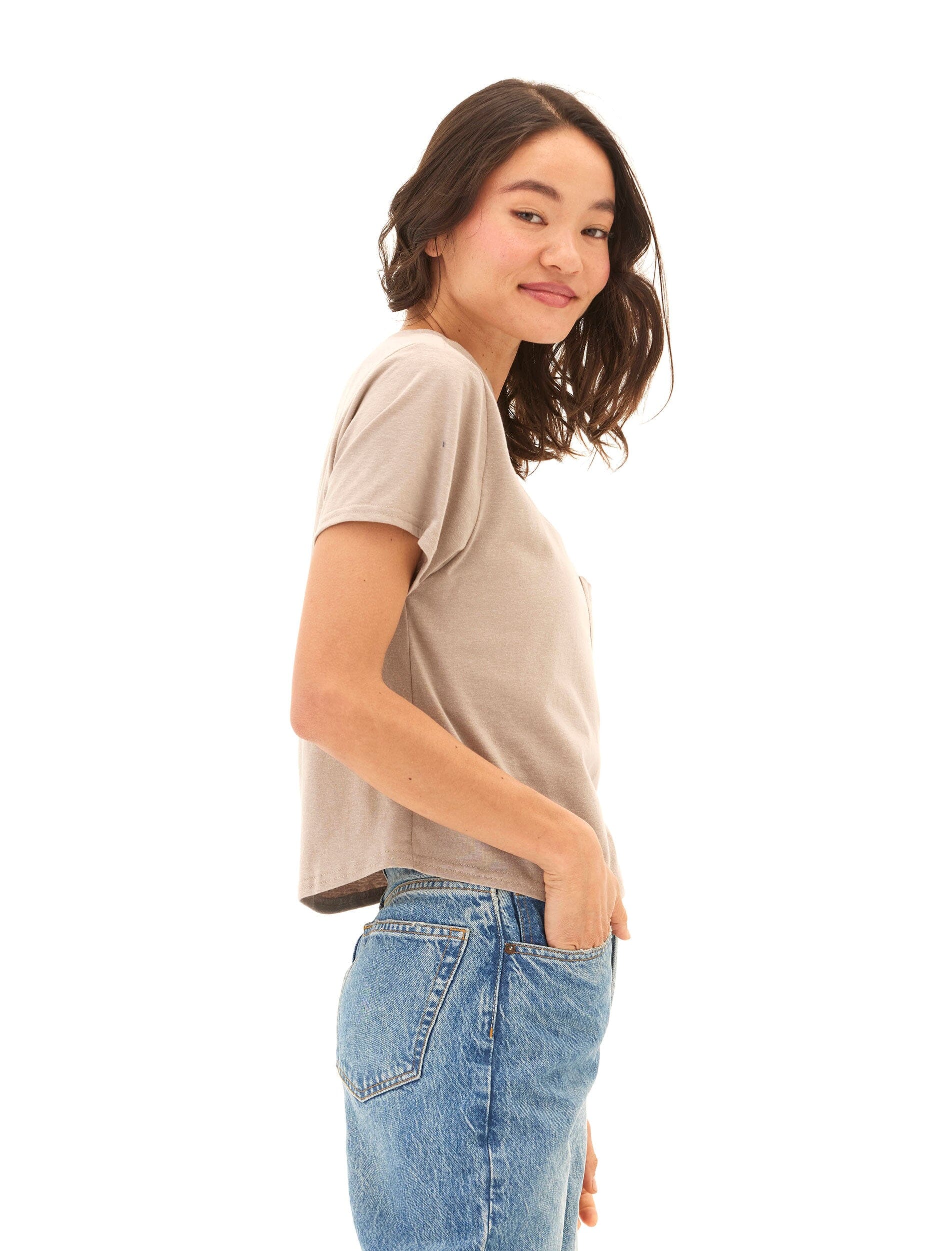 Core Triblend Jersey Pocket Tee