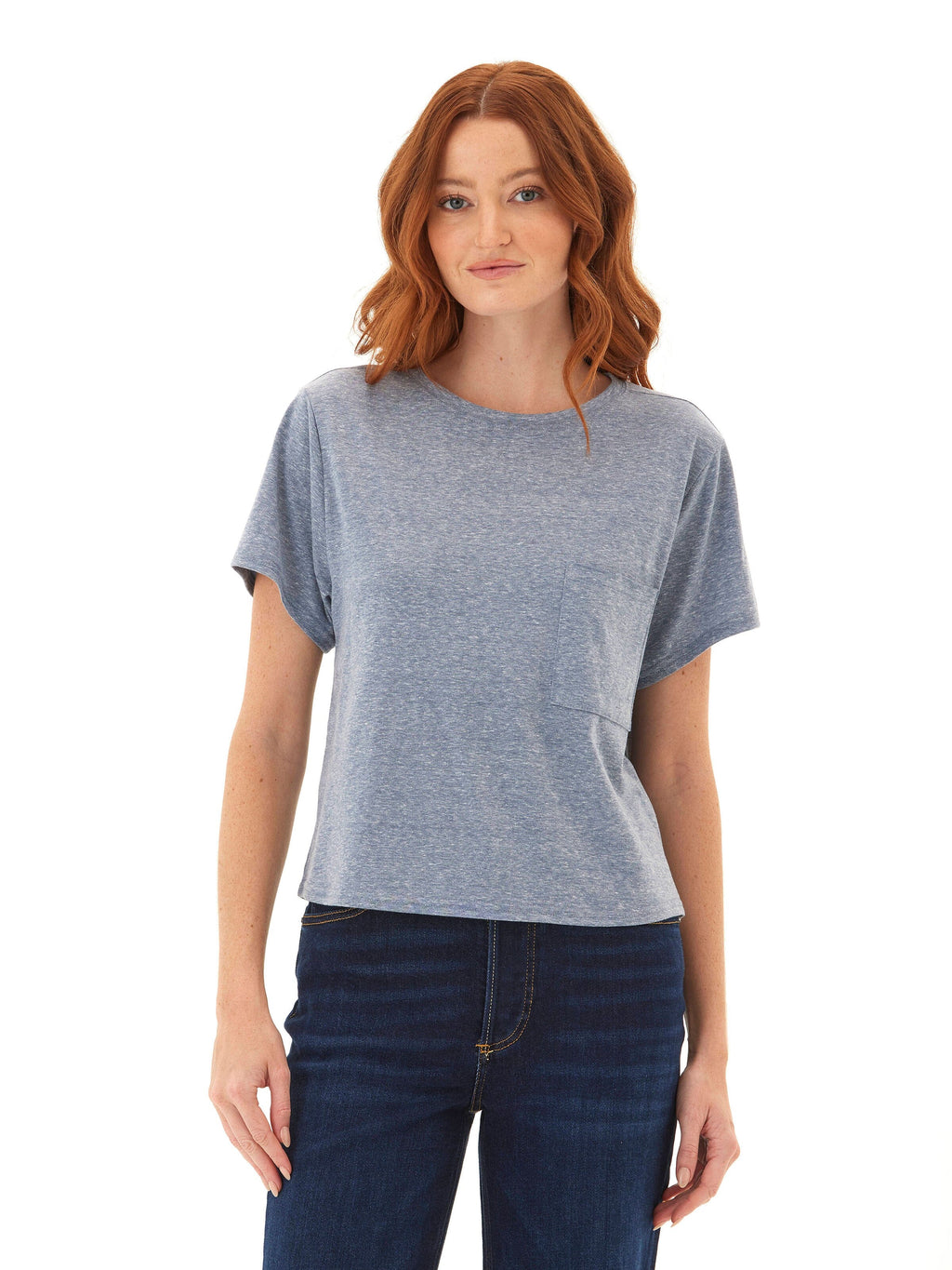 Core Triblend Jersey Pocket Tee